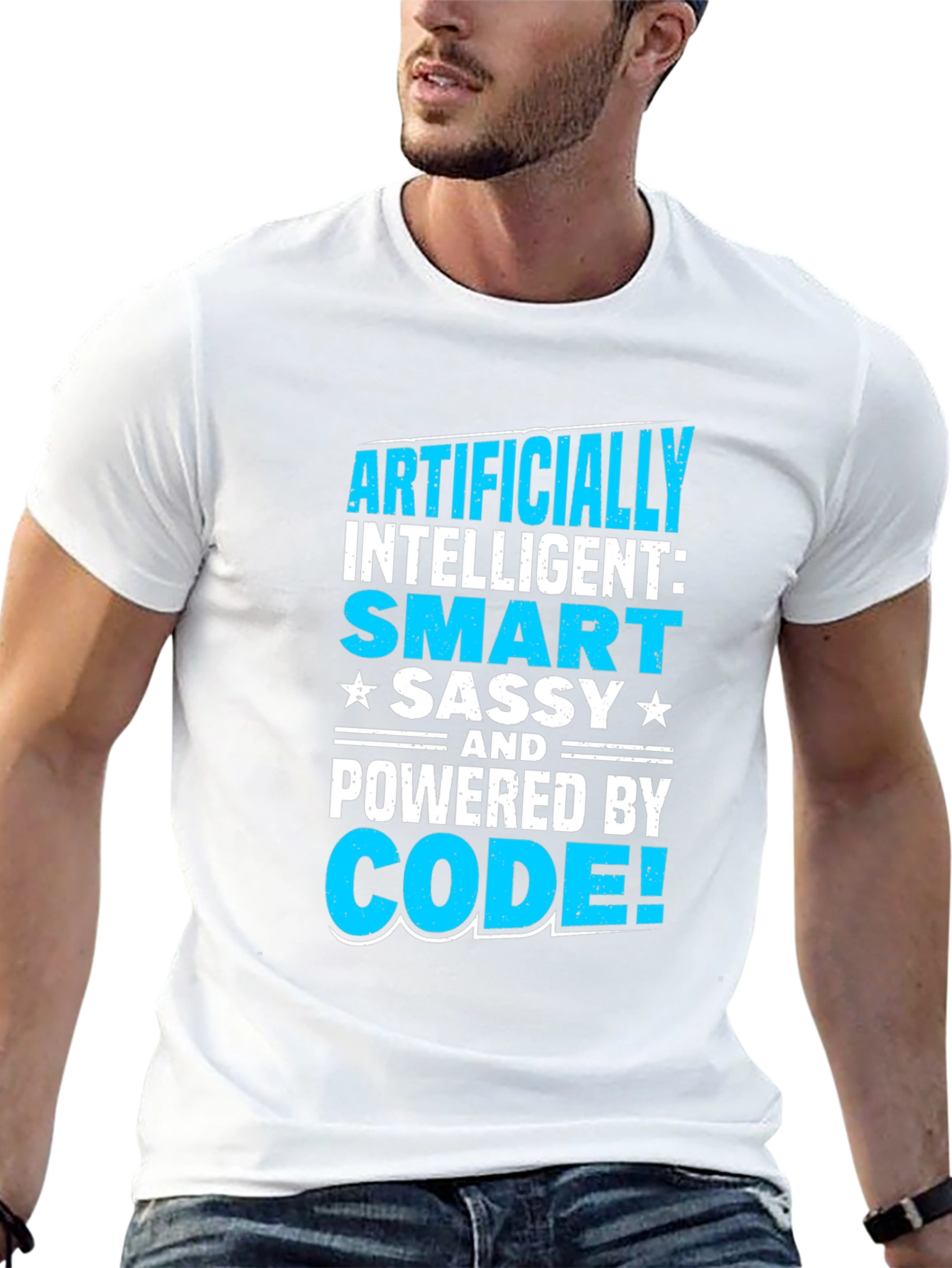 Artificially Intelligent Code-Powered T-Shirt