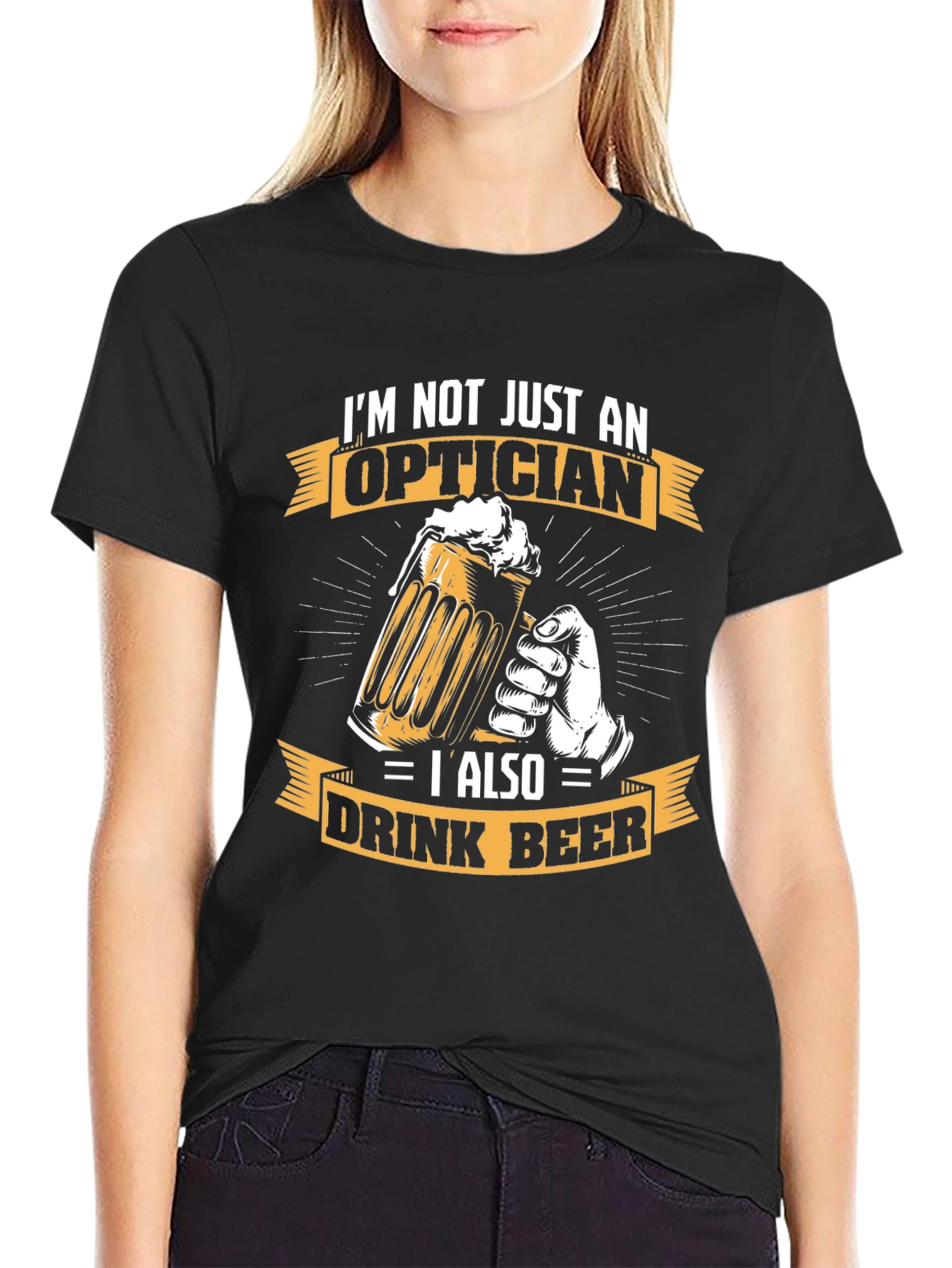 Optician and Beer Lover T-Shirt