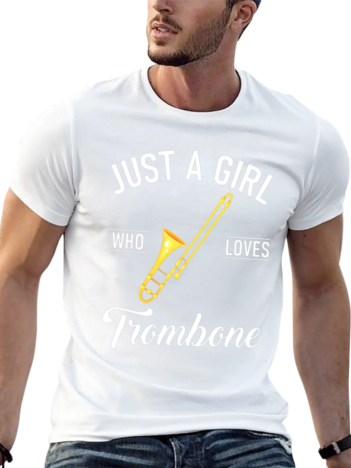 Just A Girl Who Loves Trombone T-Shirt
