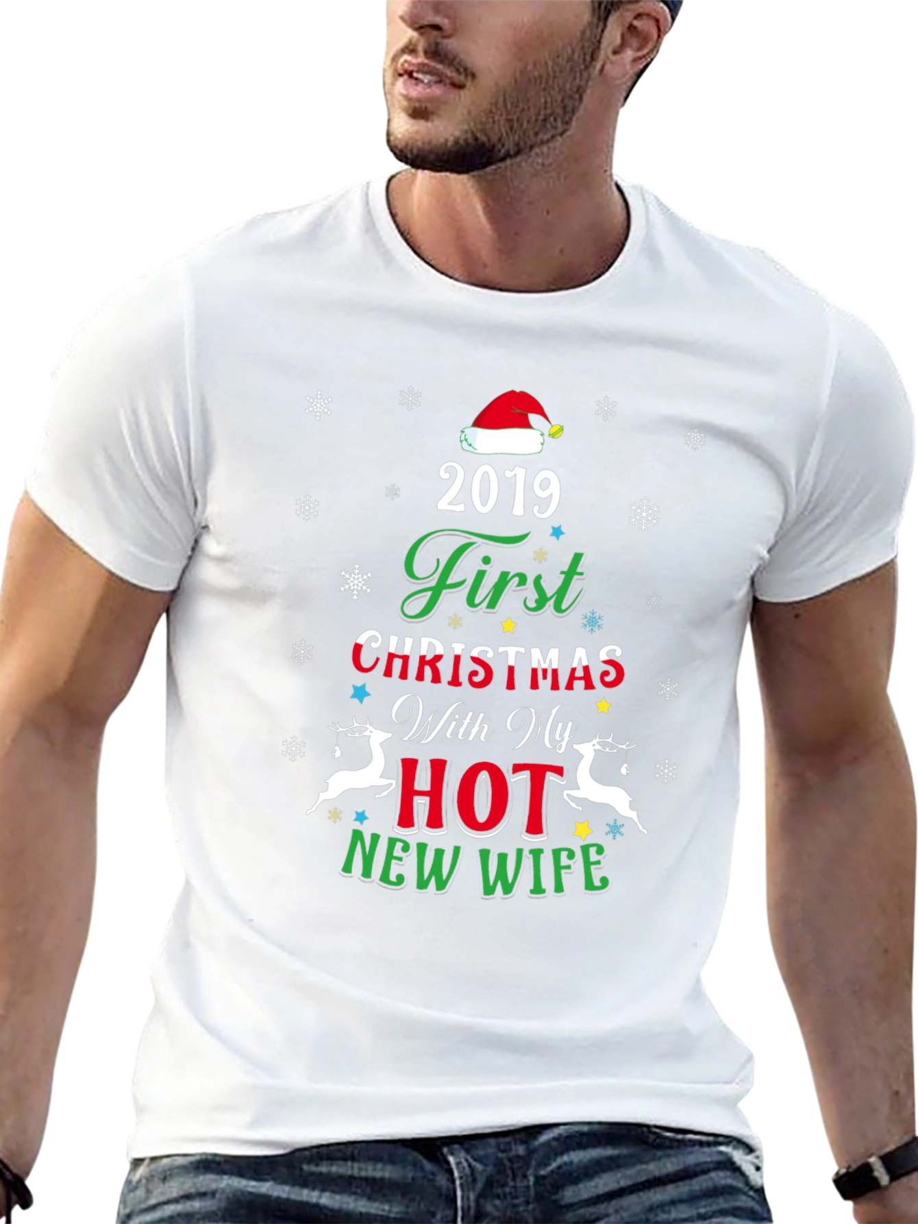 First Christmas With My Hot New Wife T-Shirt