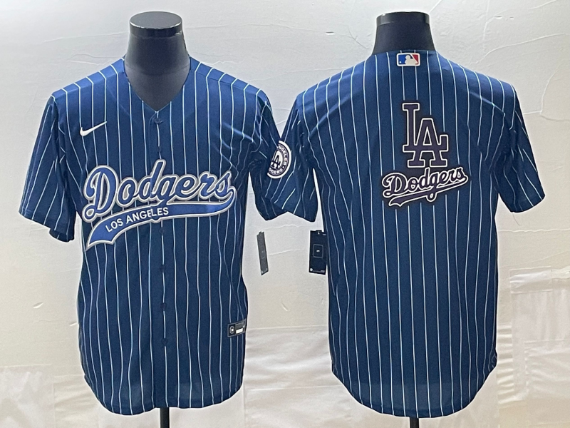 Men's Los Angeles Dodgers Blue Team Jerseys Joint Edition