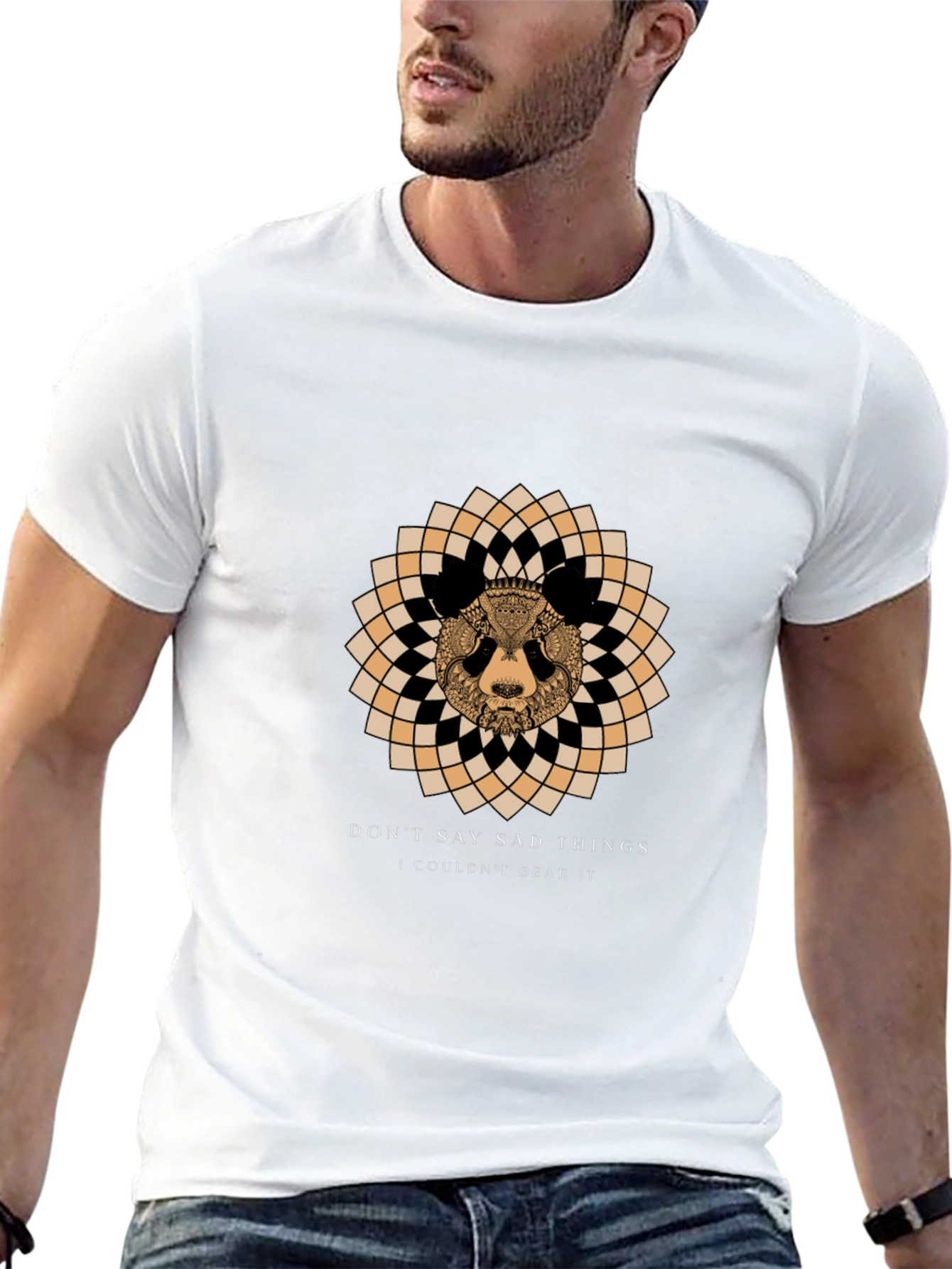 Dont Say Sad Things - Bear Graphic Tee