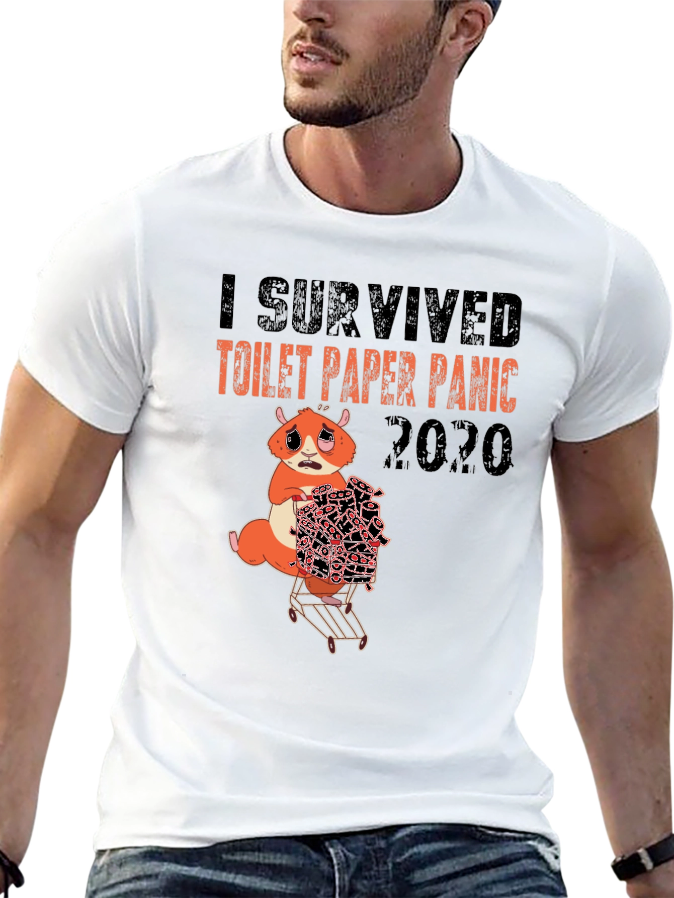 I Survived Toilet Paper Panic 2020 T-Shirt