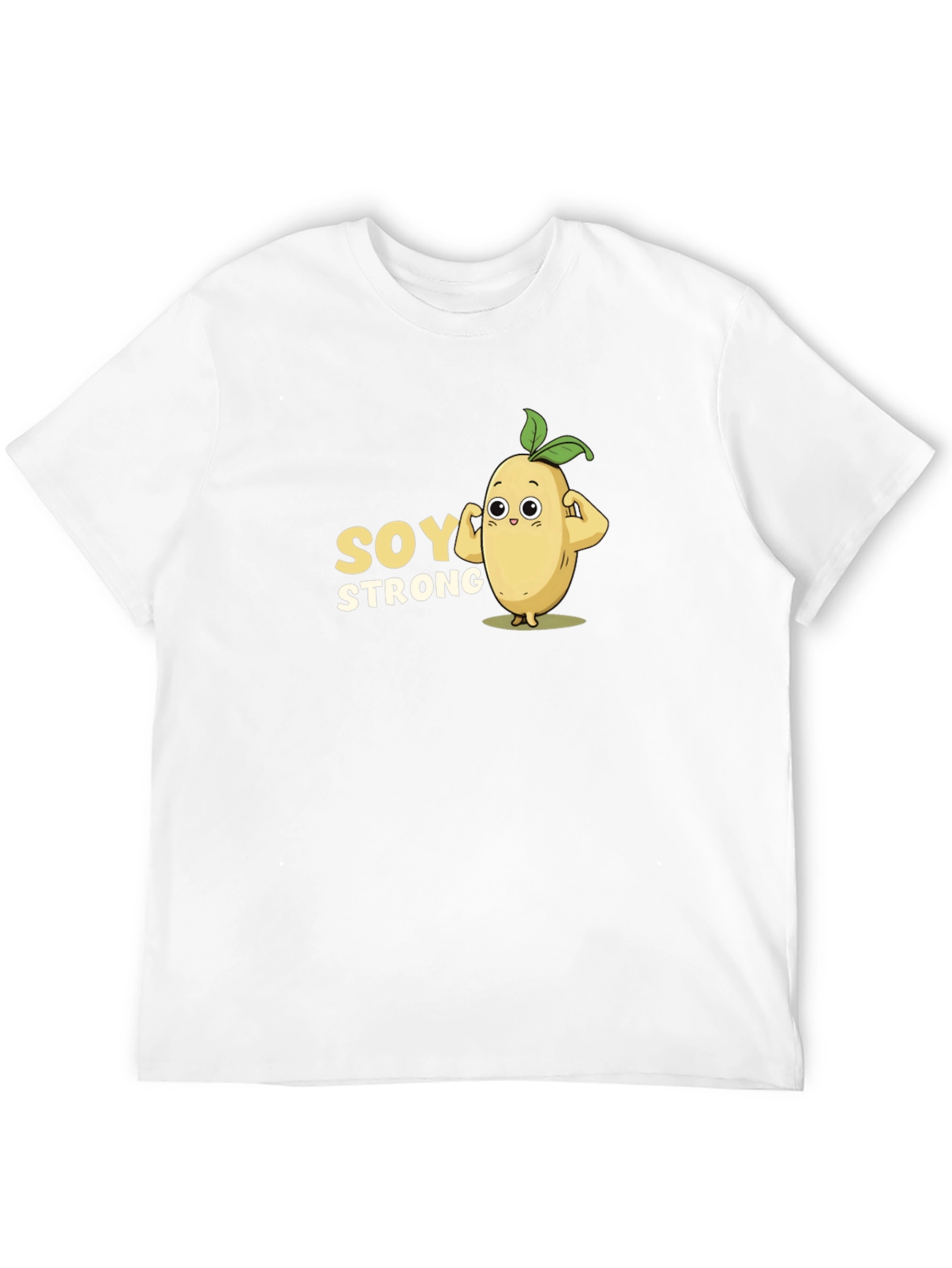 Soy Strong Graphic T-Shirt - Black