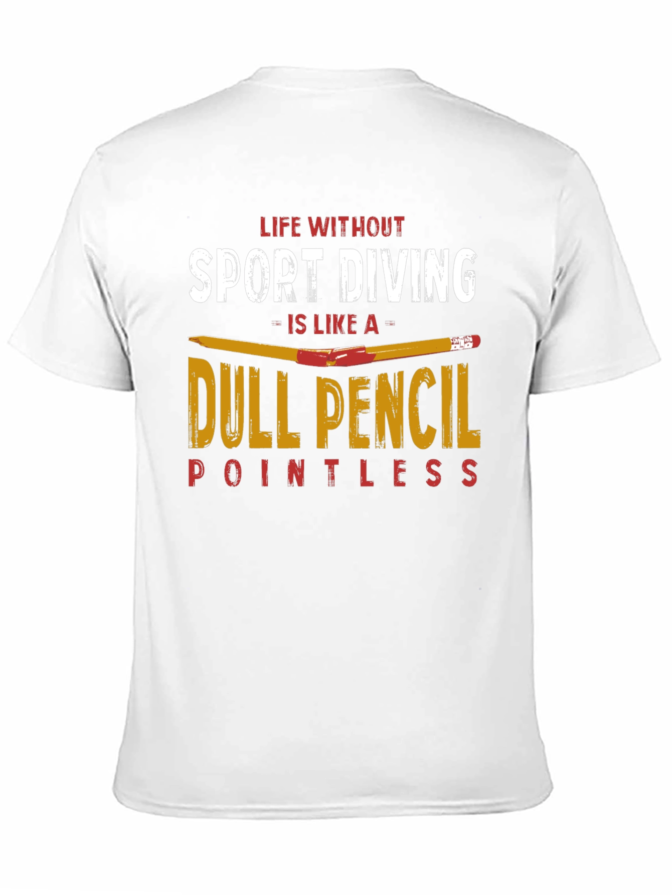 Sport Diving T-Shirt - Dull Pencil