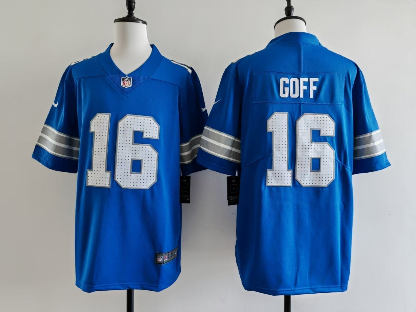 Men's Detroit Alex Jared Goff Jersey - Blue