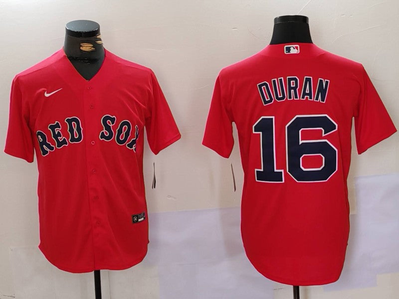 Men's Boston Red Sox Jarren Duran #16 Red Replica Player Jerseys