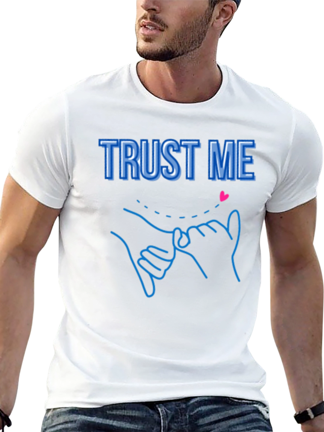 Trust Me Pinky Promise Graphic Tee
