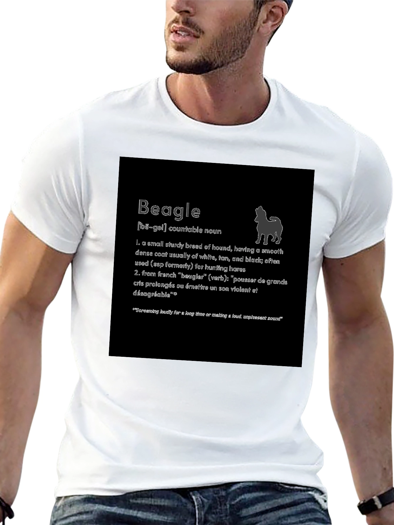 Beagle Definition T-Shirt - Dog Lover Tee