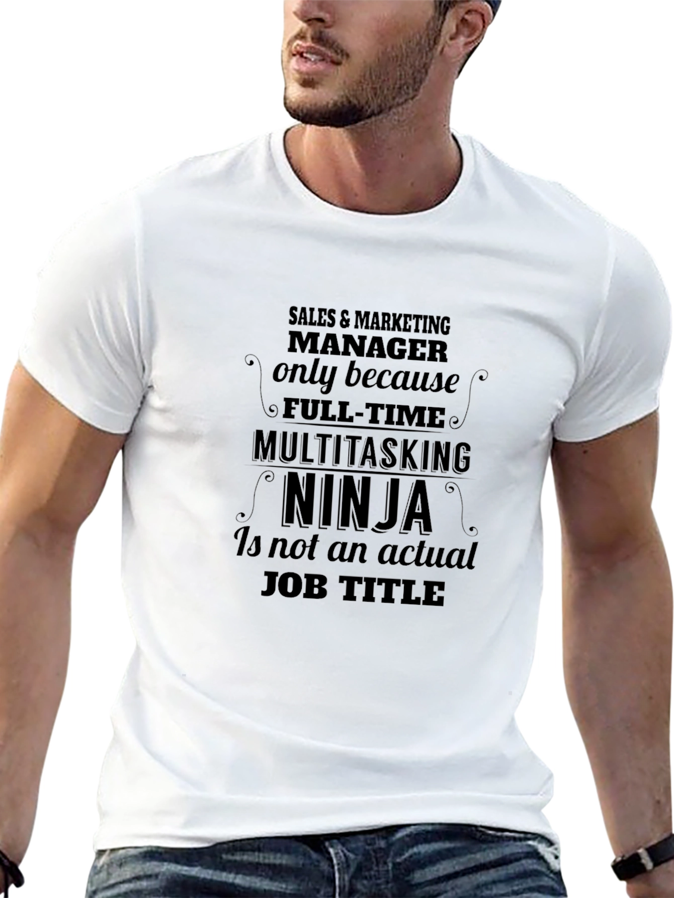 Sales & Marketing Manager Ninja T-Shirt