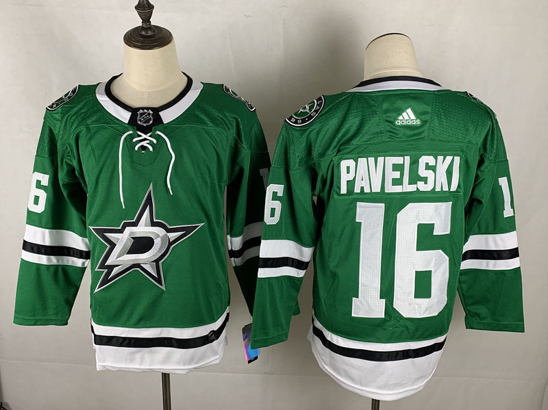 Men's Dallas Stars Joe Pavelski #16 Kelly Green Breakaway Home Player Jerseys
