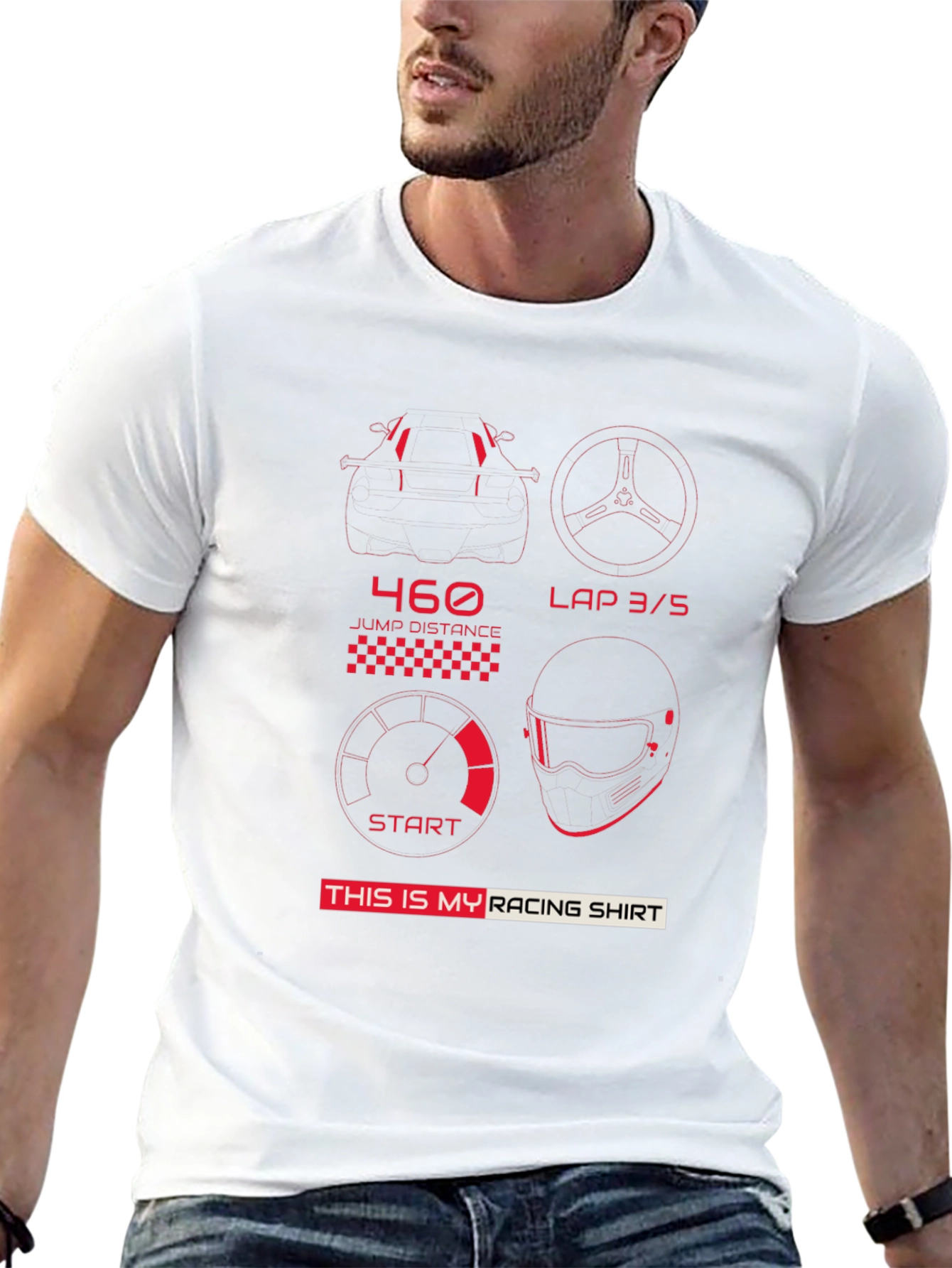 Racing Graphic Tee - This is My Racing Shirt