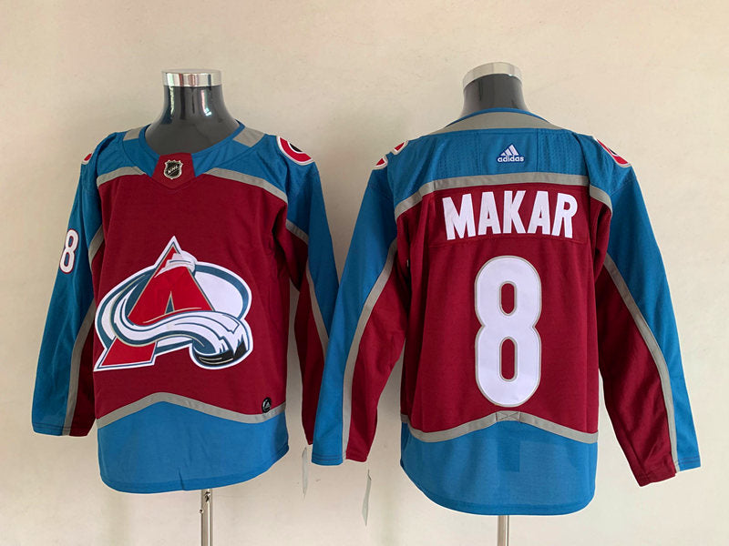 Men's Colorado Avalanche Cale Makar #8 Burgundy Home Breakaway Player Jerseys
