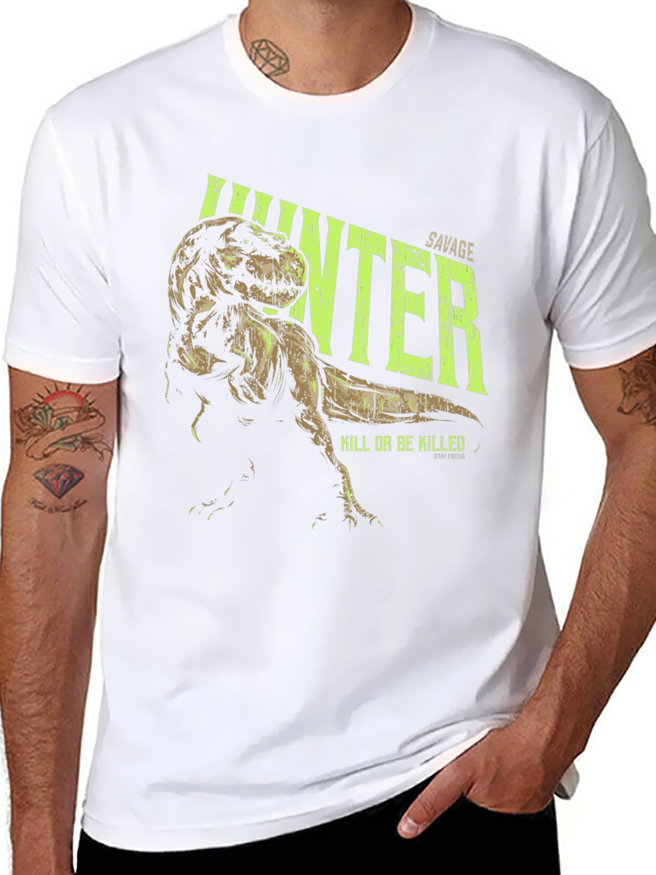 Savage Hunter T-Rex Graphic Tee