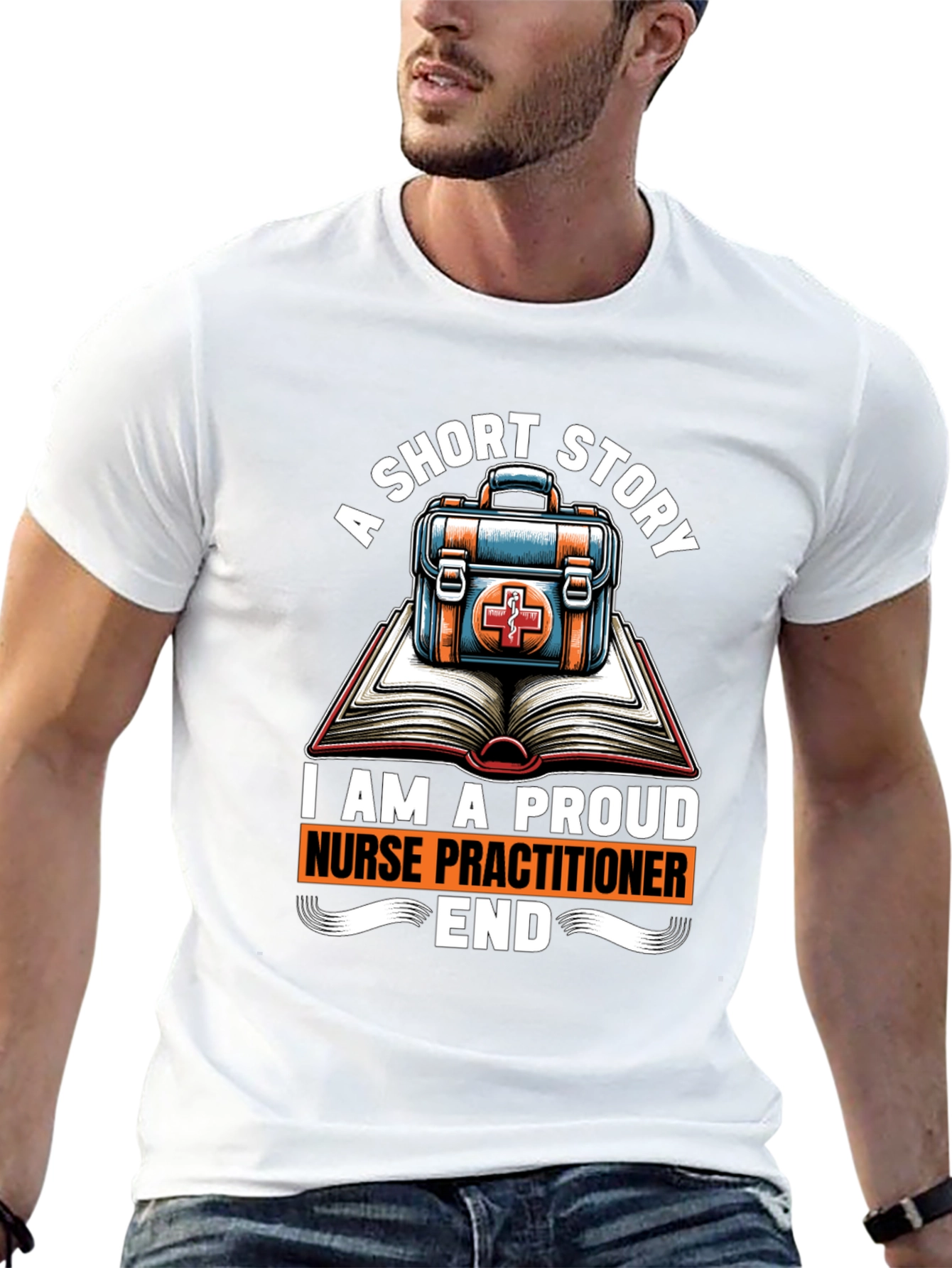 Proud Nurse Practitioner Graphic T-Shirt