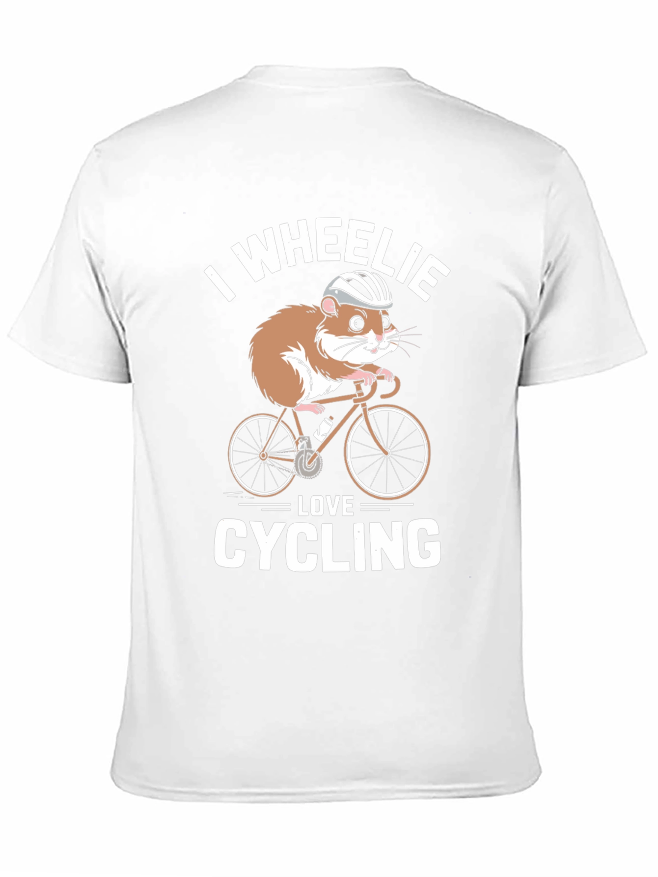 Hamster Cycling T-Shirt - I Wheelie Love Cycling
