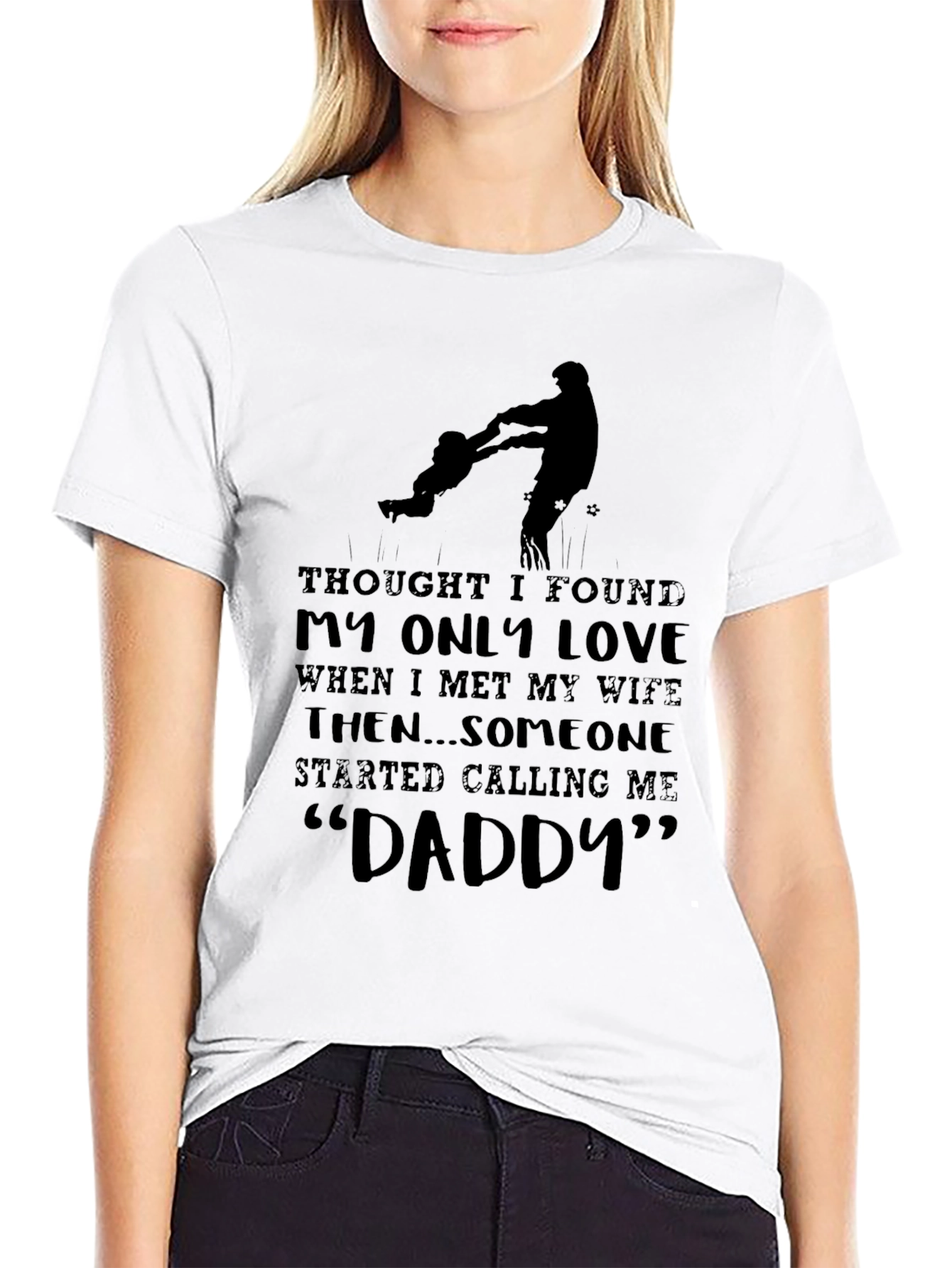Humorous Daddy Graphic Tee - Fathers Day Gift
