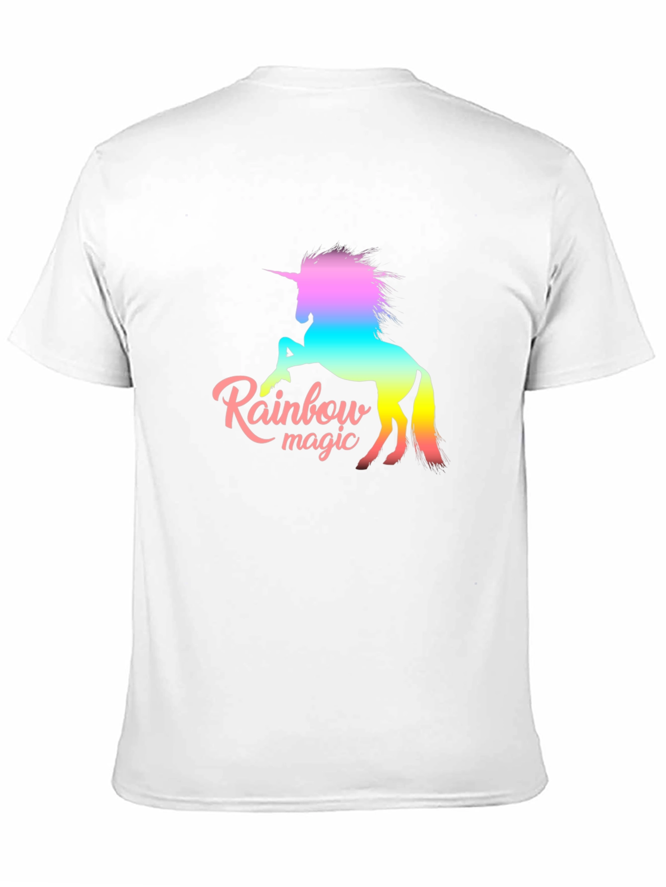 Rainbow Unicorn Graphic T-Shirt