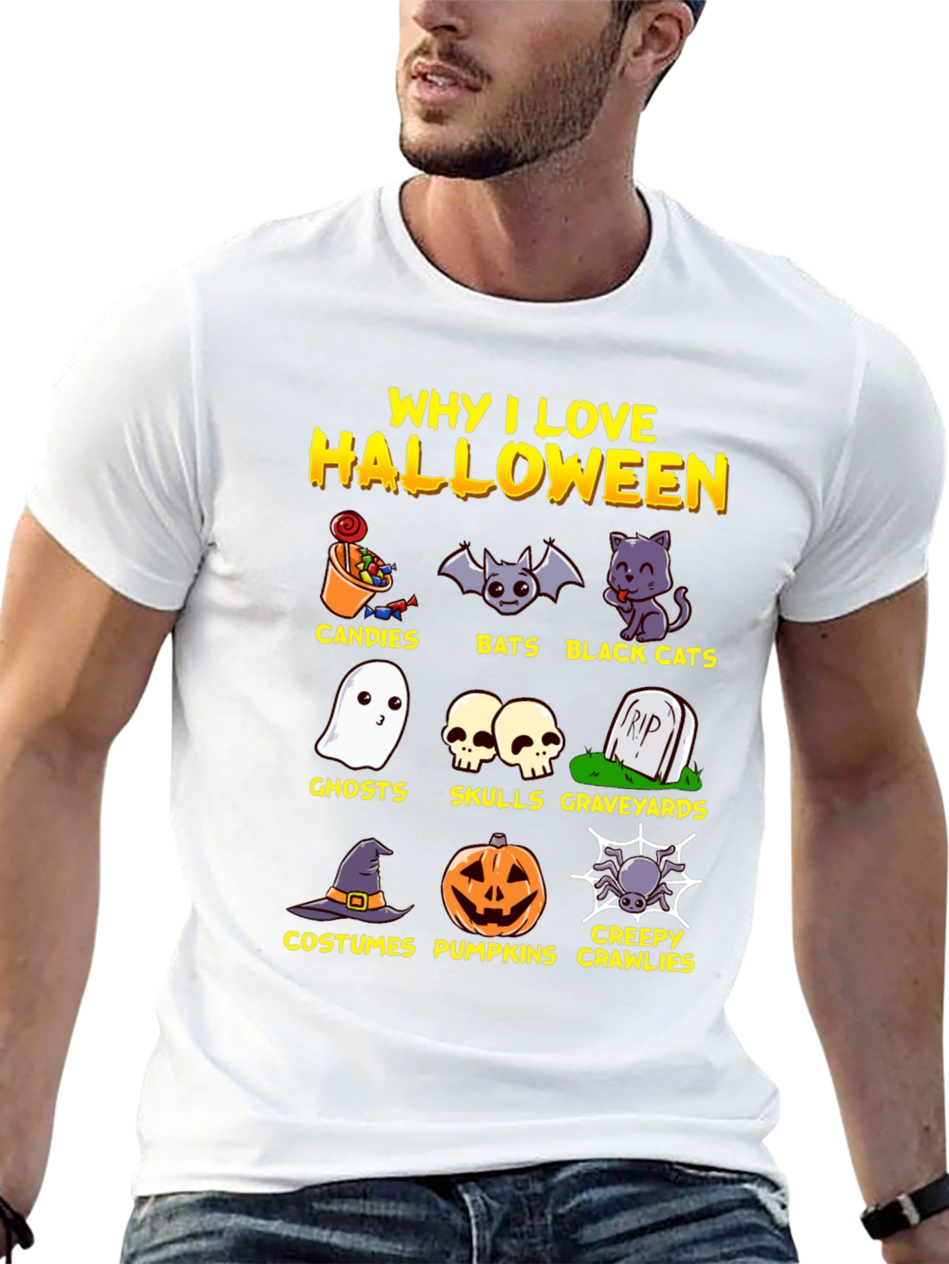 Why I Love Halloween T-Shirt - Spooky Season Tee