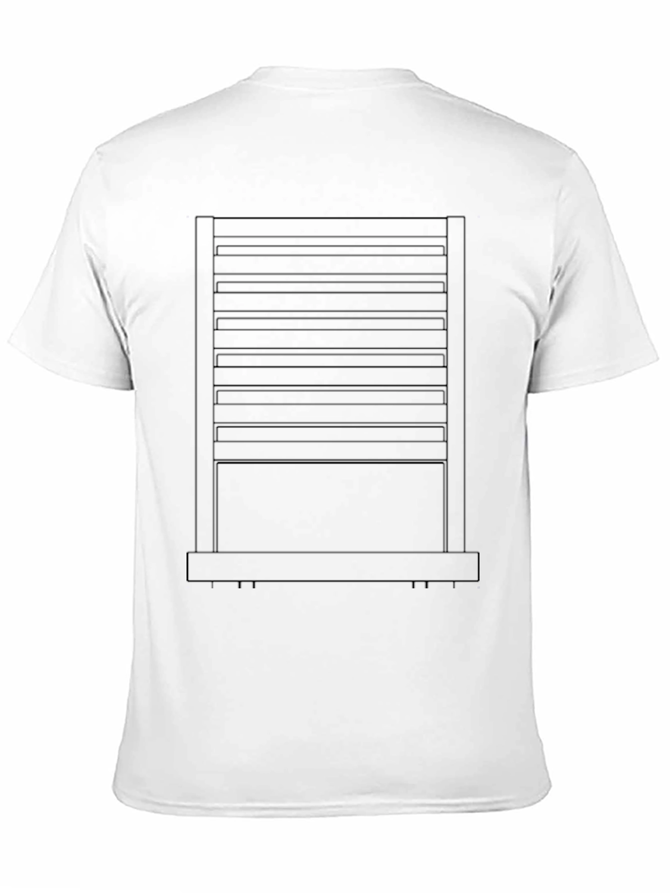 Unique Graphic Tee - Closet Shutters Design
