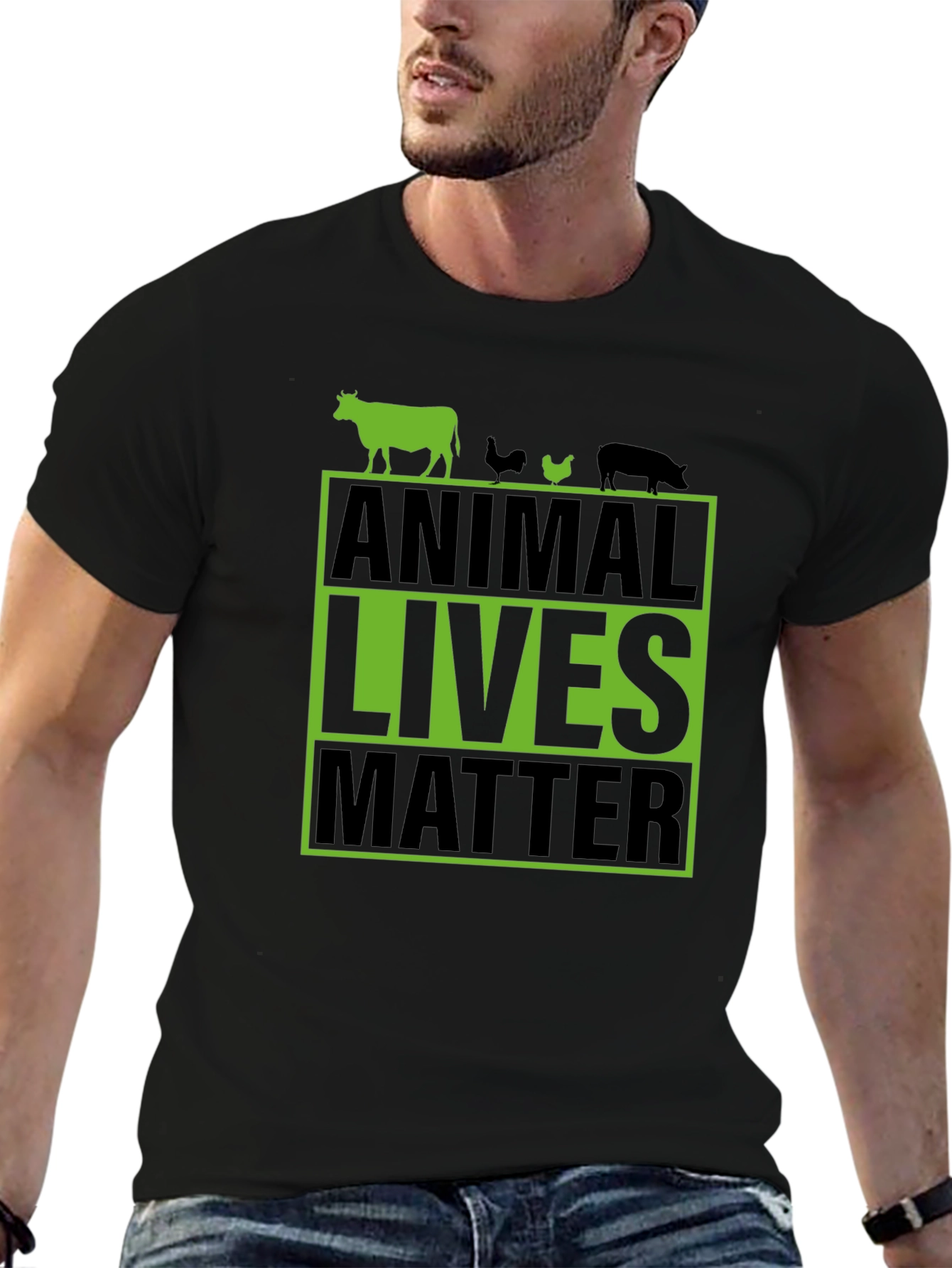 Animal Lives Matter T-Shirt - Vegan Activist Tee