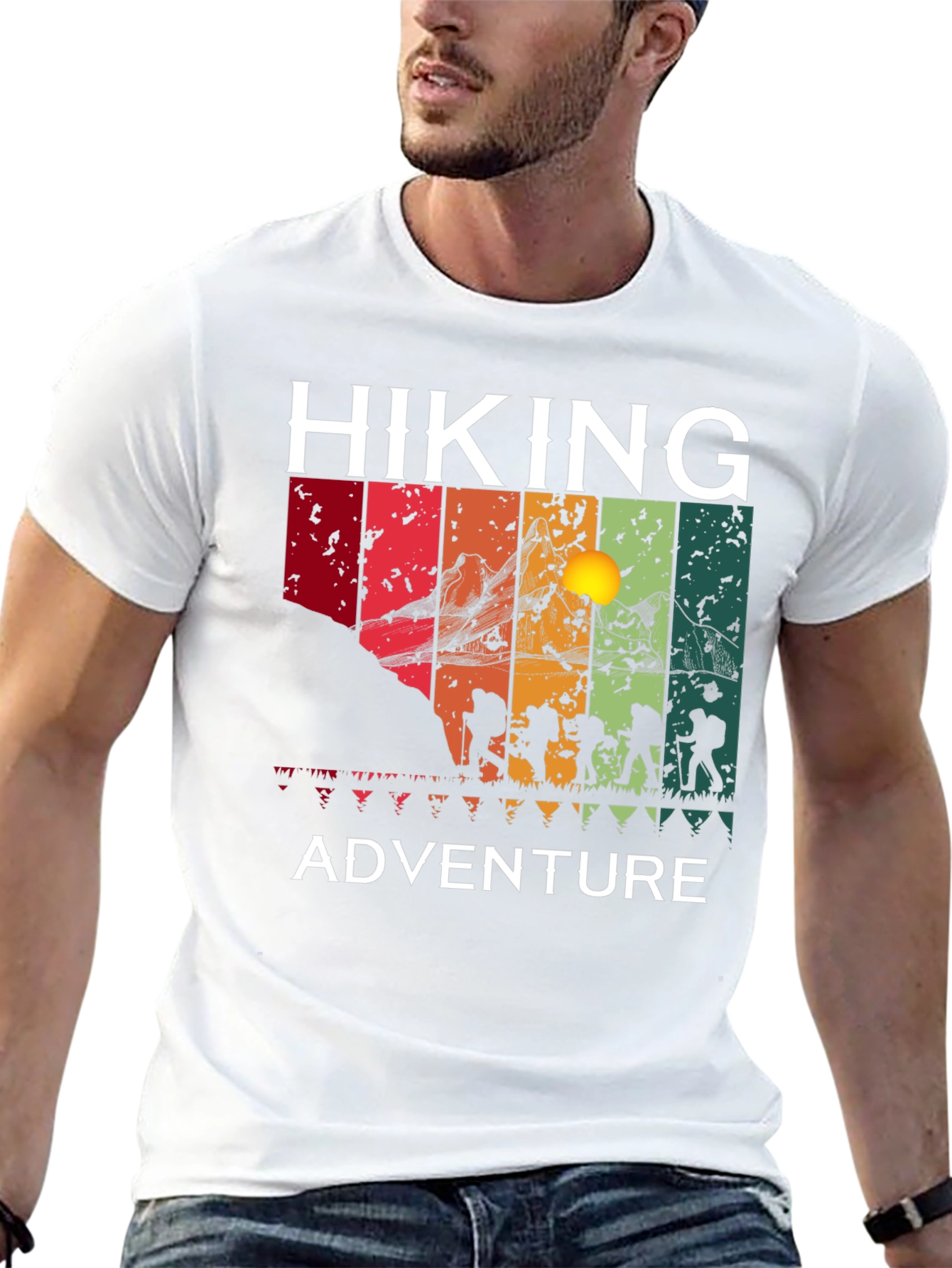 Hiking Adventure Graphic T-Shirt