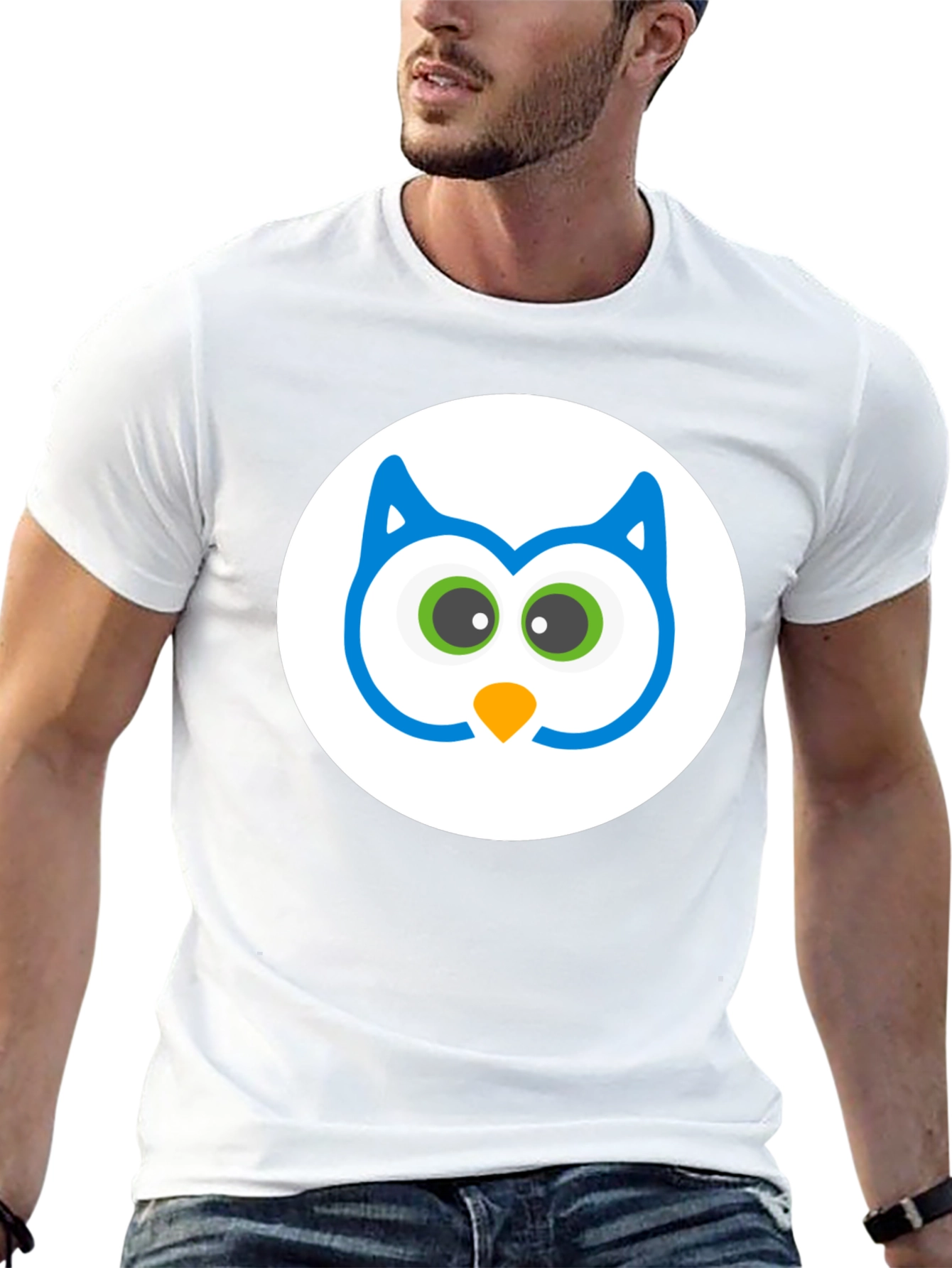 Owl Graphic T-Shirt - Cool Casual and Comfortable