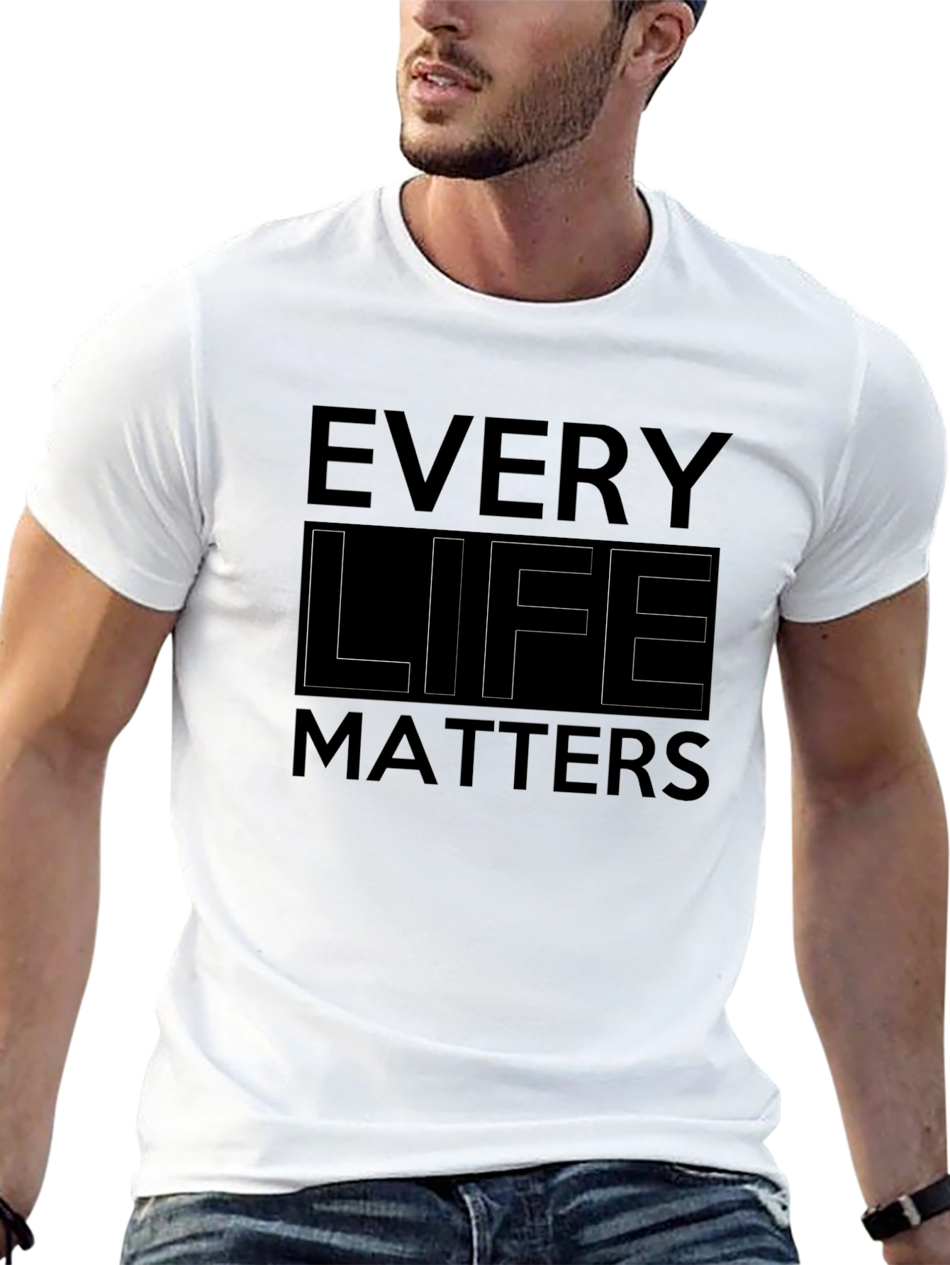 Every Life Matters Black T-Shirt