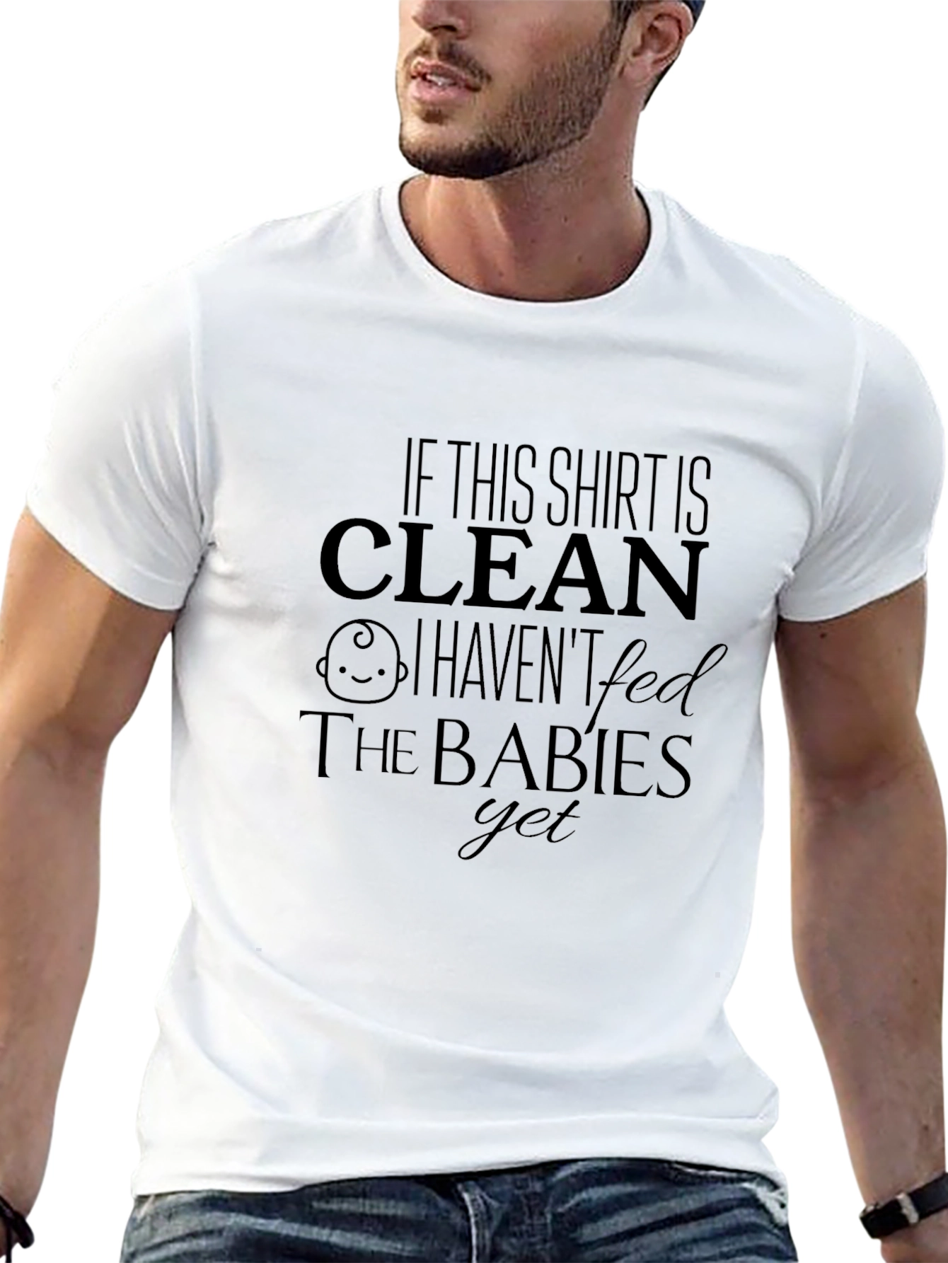 Funny Clean Shirt Baby Feeding T-Shirt