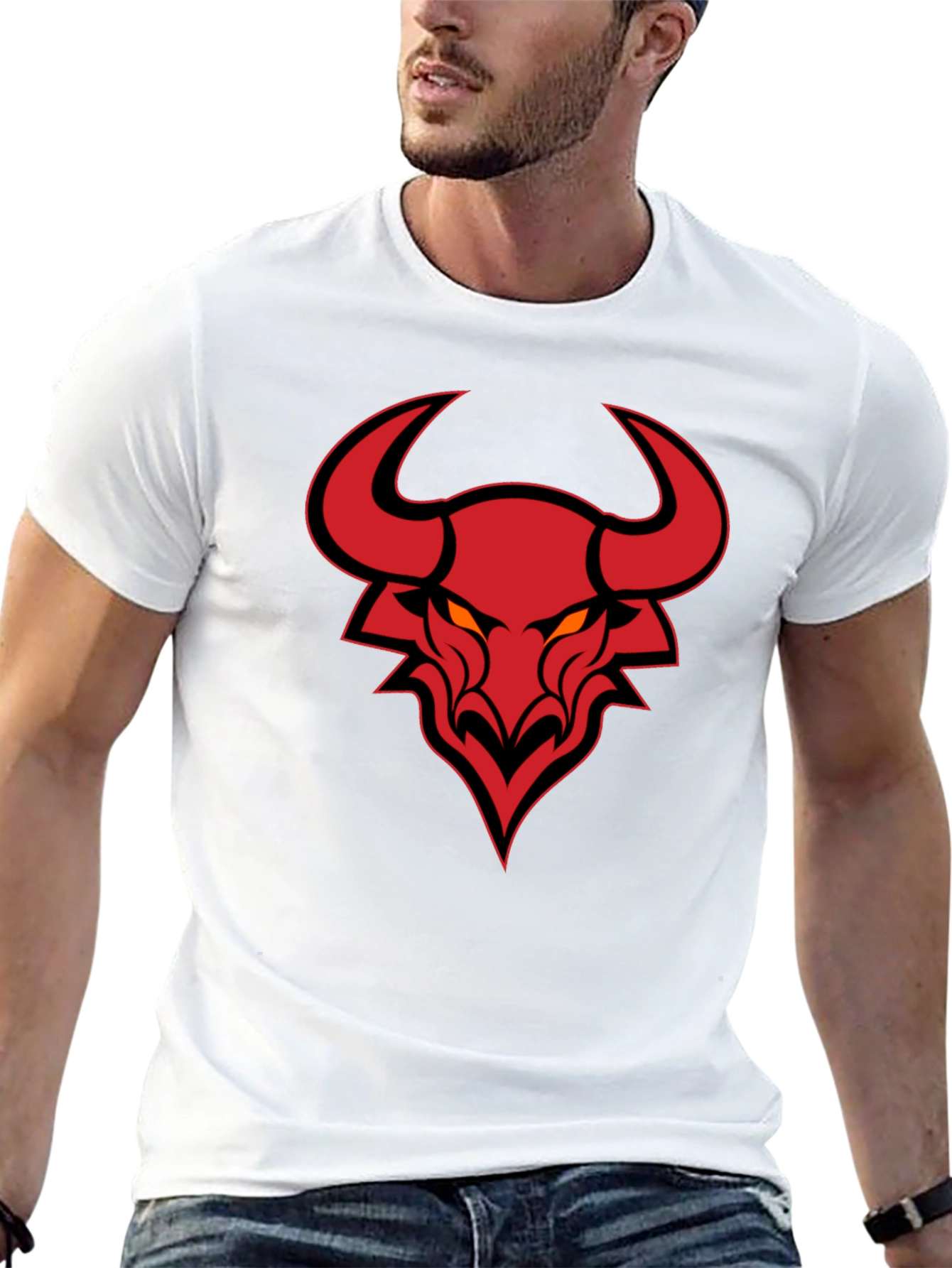 Red Devil Graphic Tee - Mens Black T-Shirt