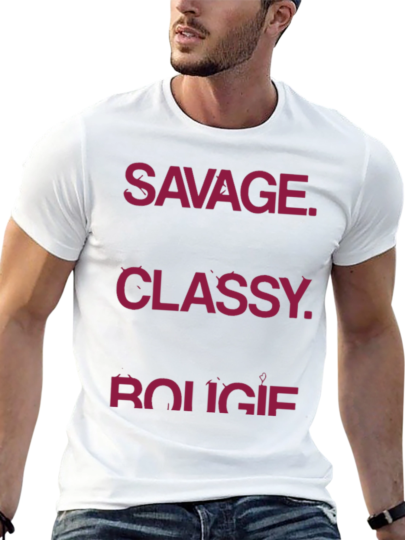 Savage Classy Bougie Graphic Tee