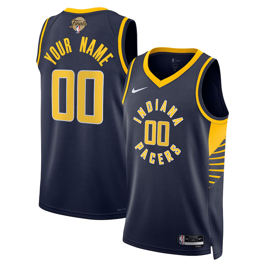 Indiana Pacers 2025 NBA Finals Custom Jersey - Icon Edition