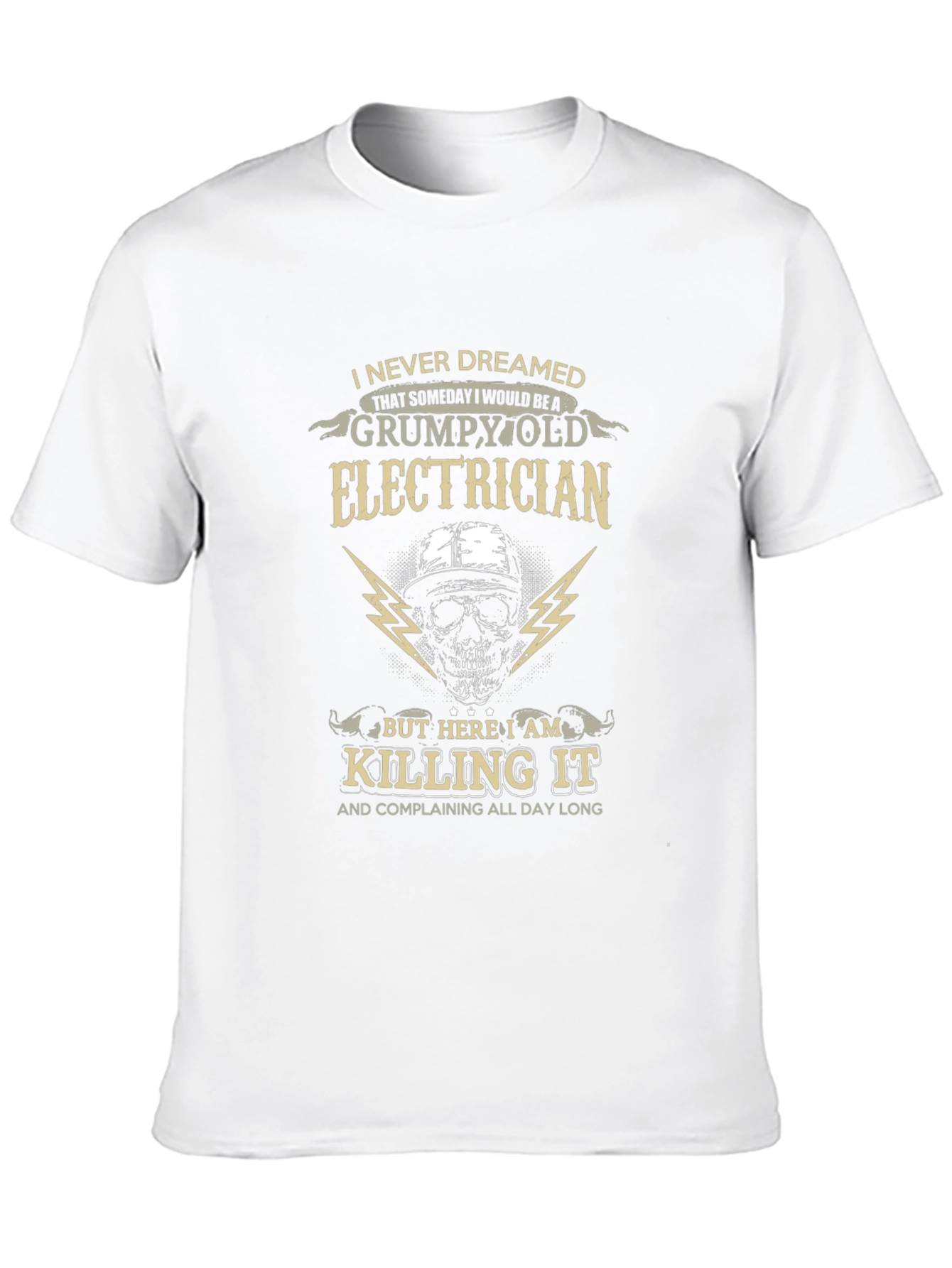 Grumpy Old Electrician T-Shirt