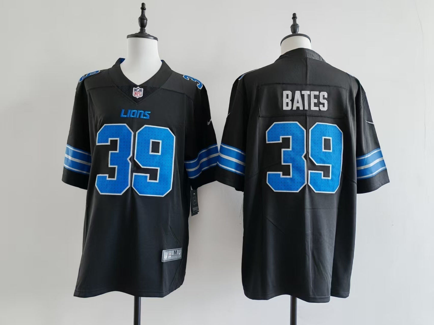 Men's Detroit Lions Jake Bates Jersey - Black