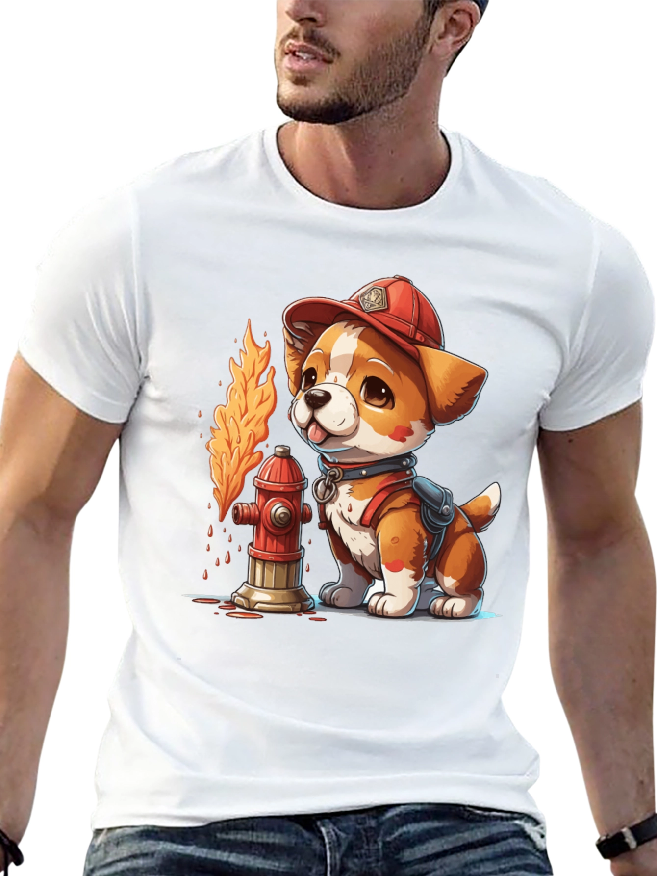 Fire Pup Tee