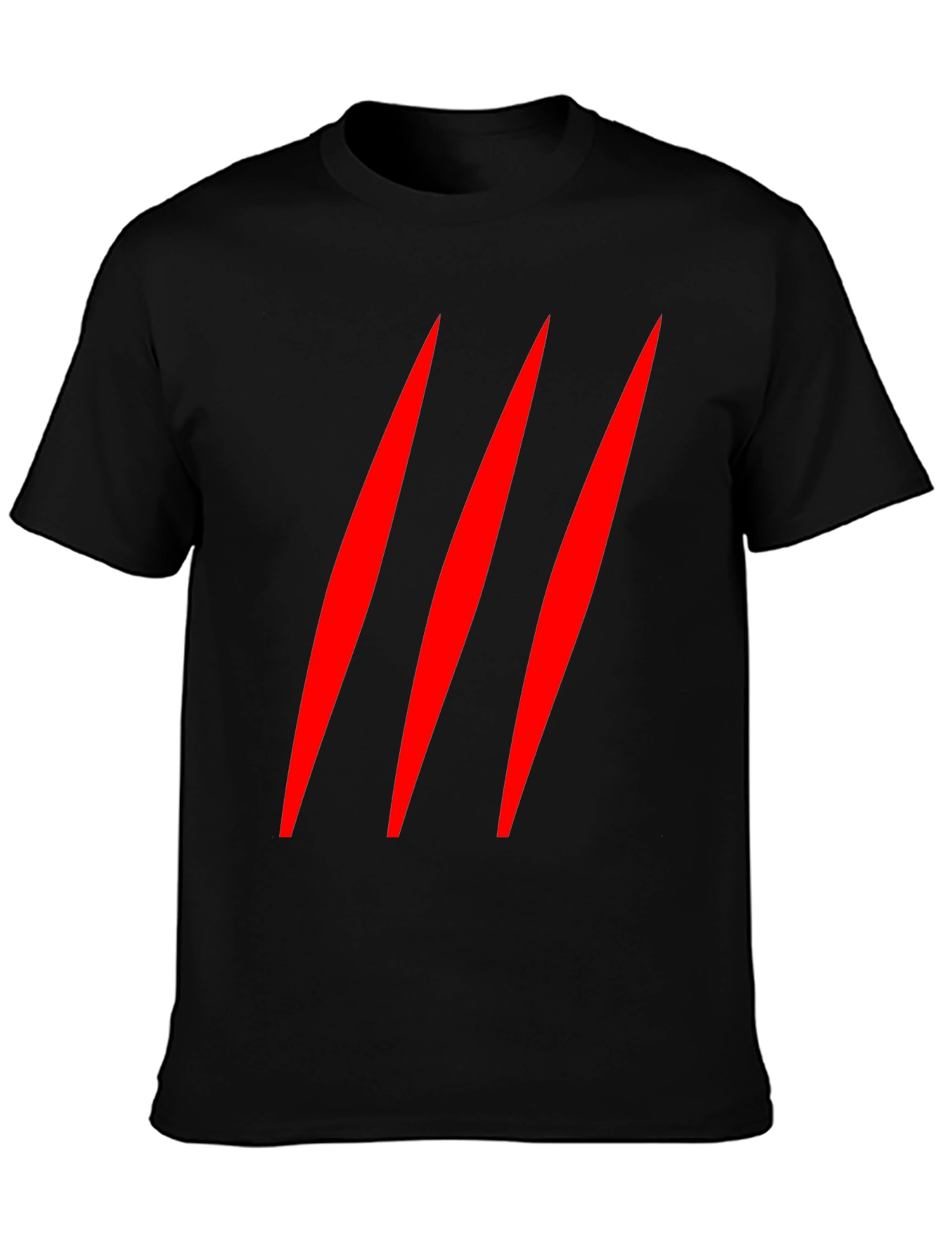 Claw Mark T-Shirt - Black Graphic Tee