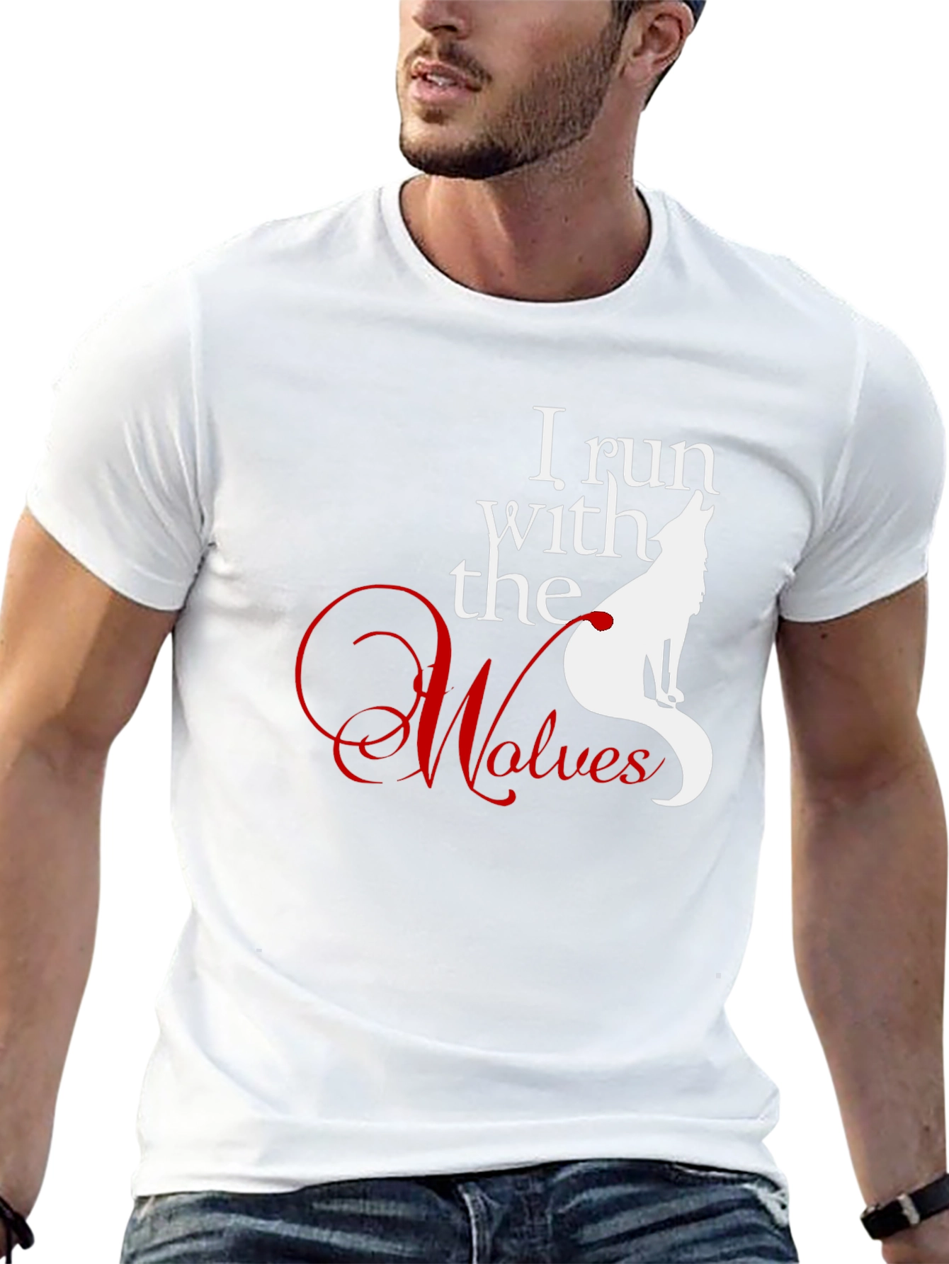 I Run With the Wolves Graphic T-Shirt