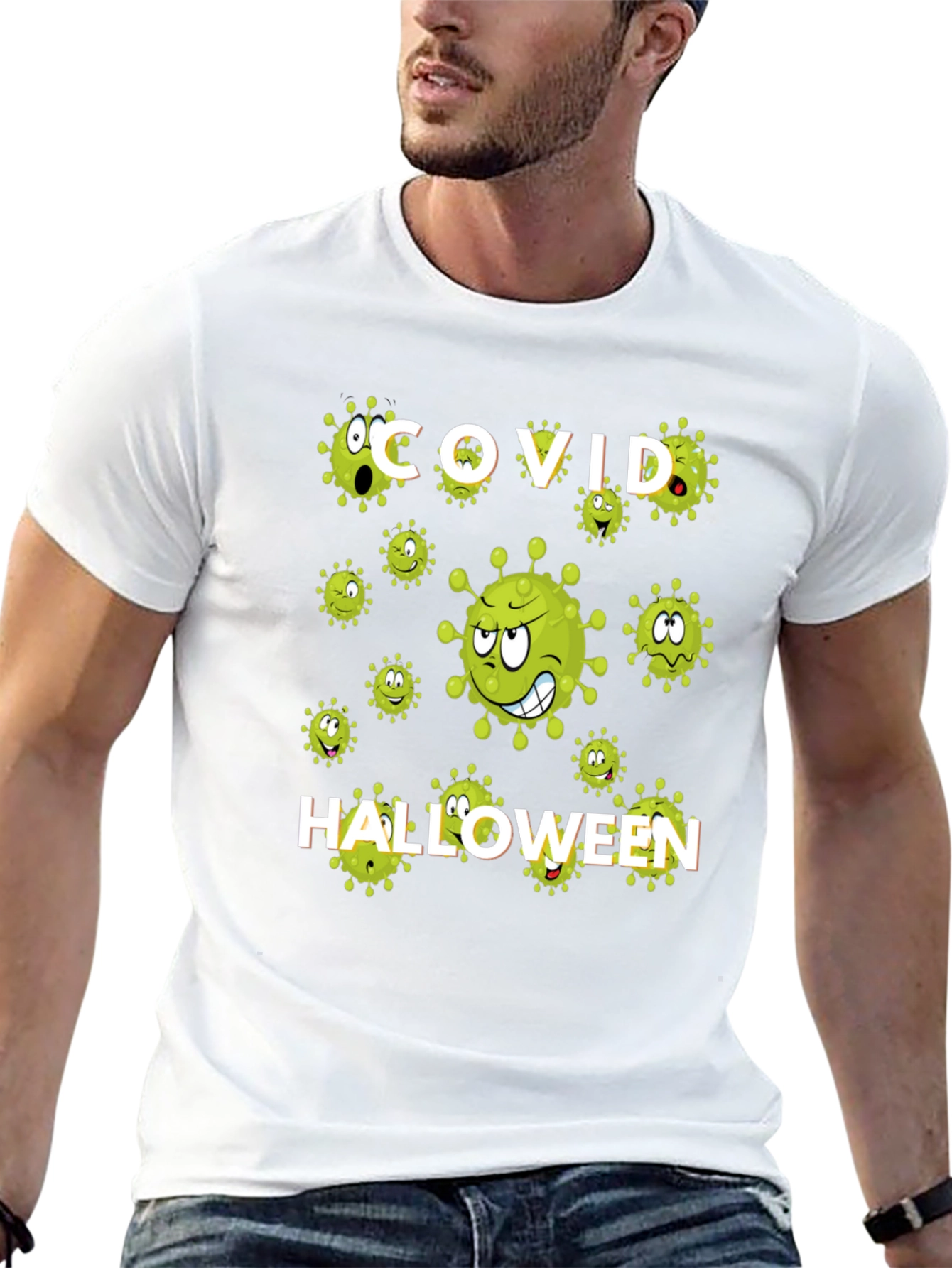 COVID Halloween T-Shirt - Spooky & Unique!