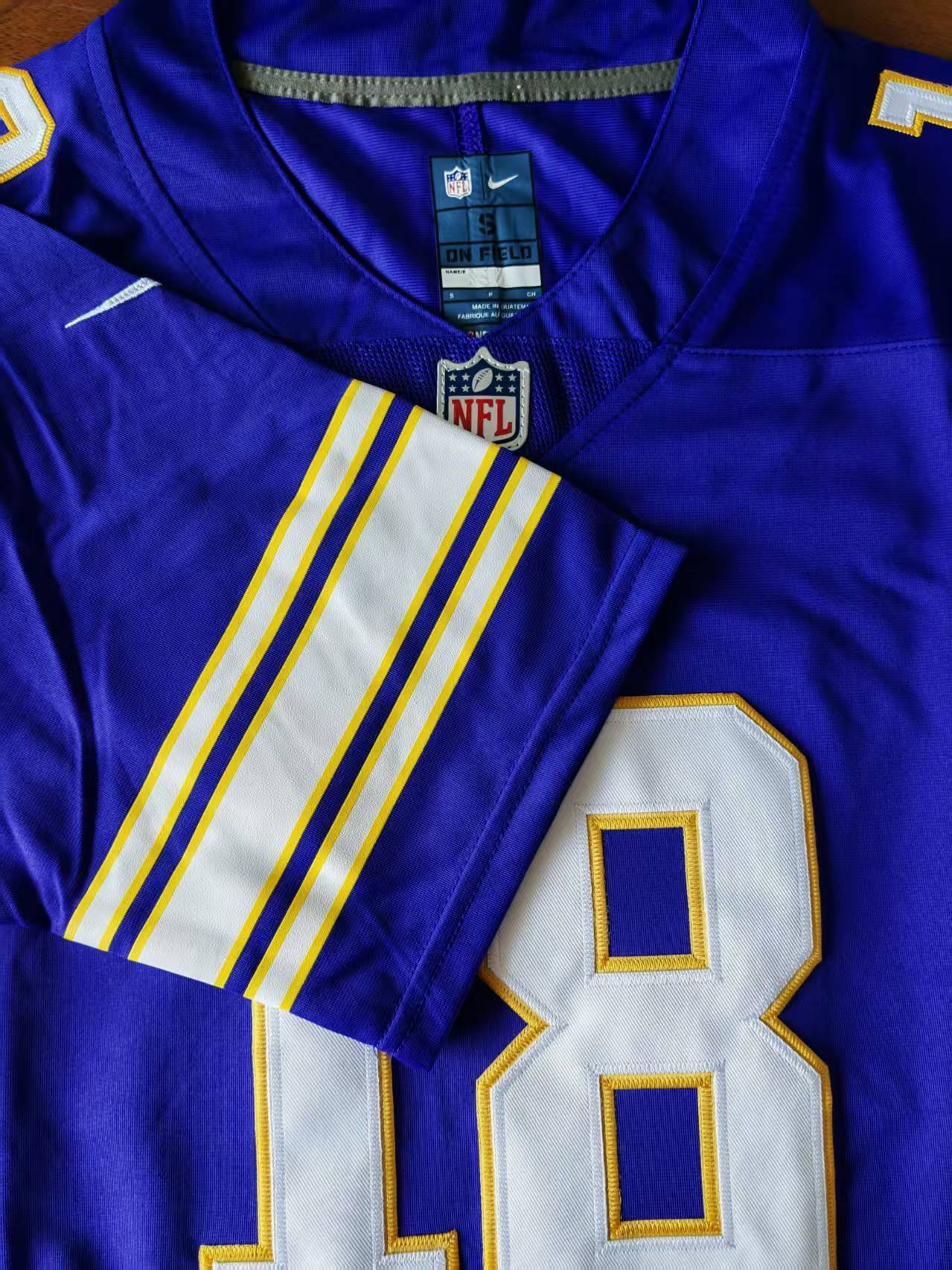 Men's Minnesota Vikings Justin Jefferson Nike Jersey - Retro Purple