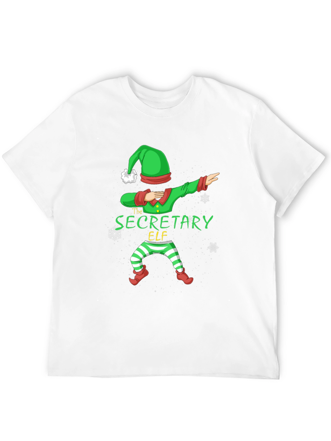 Secretary Elf Christmas T-Shirt