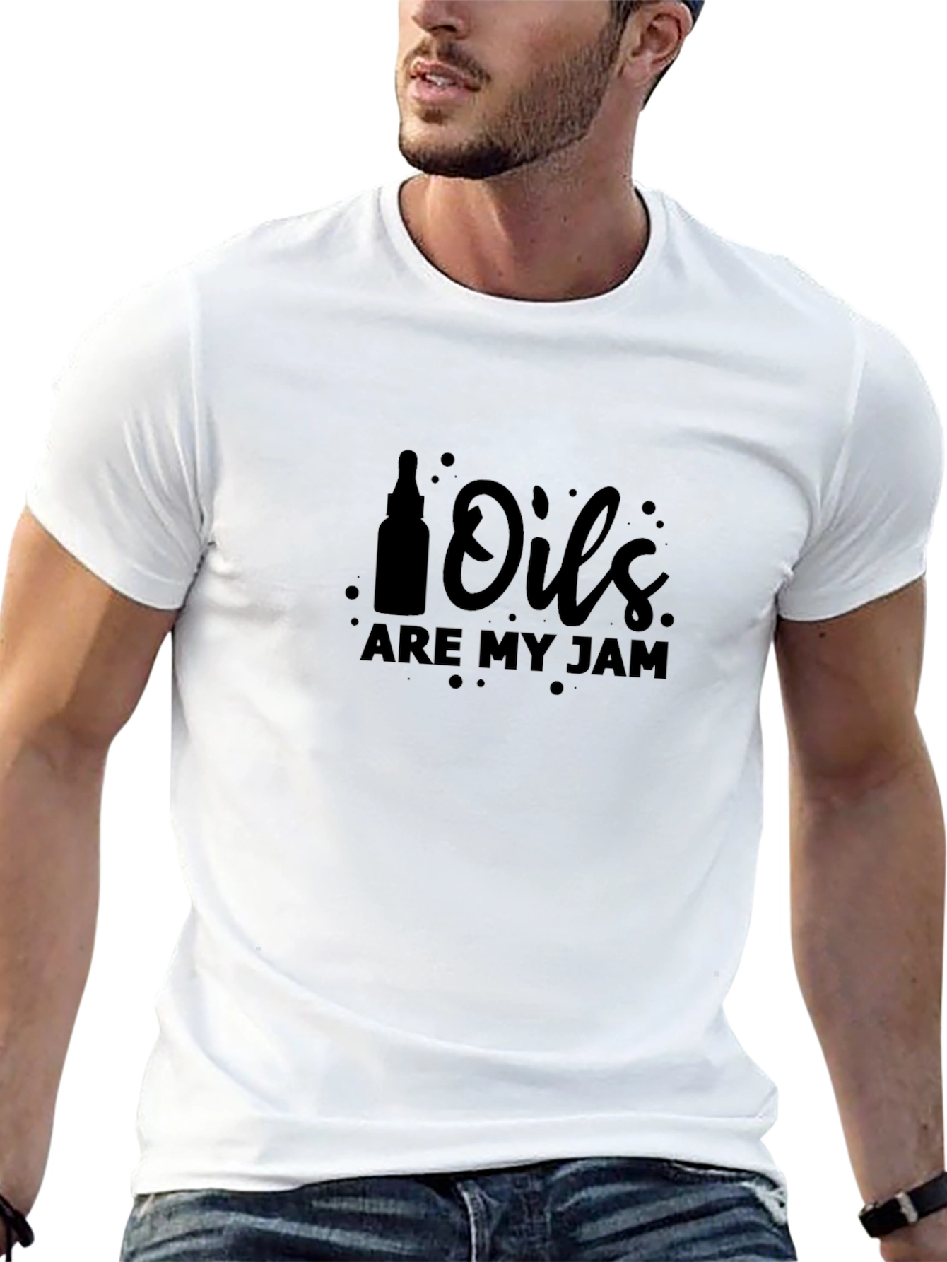 Oils Are My Jam Black T-Shirt