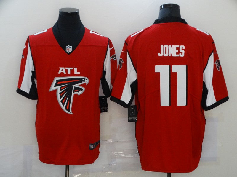 Men's Atlanta Falcons Julio Jones #11 Red Game Player Jerseys