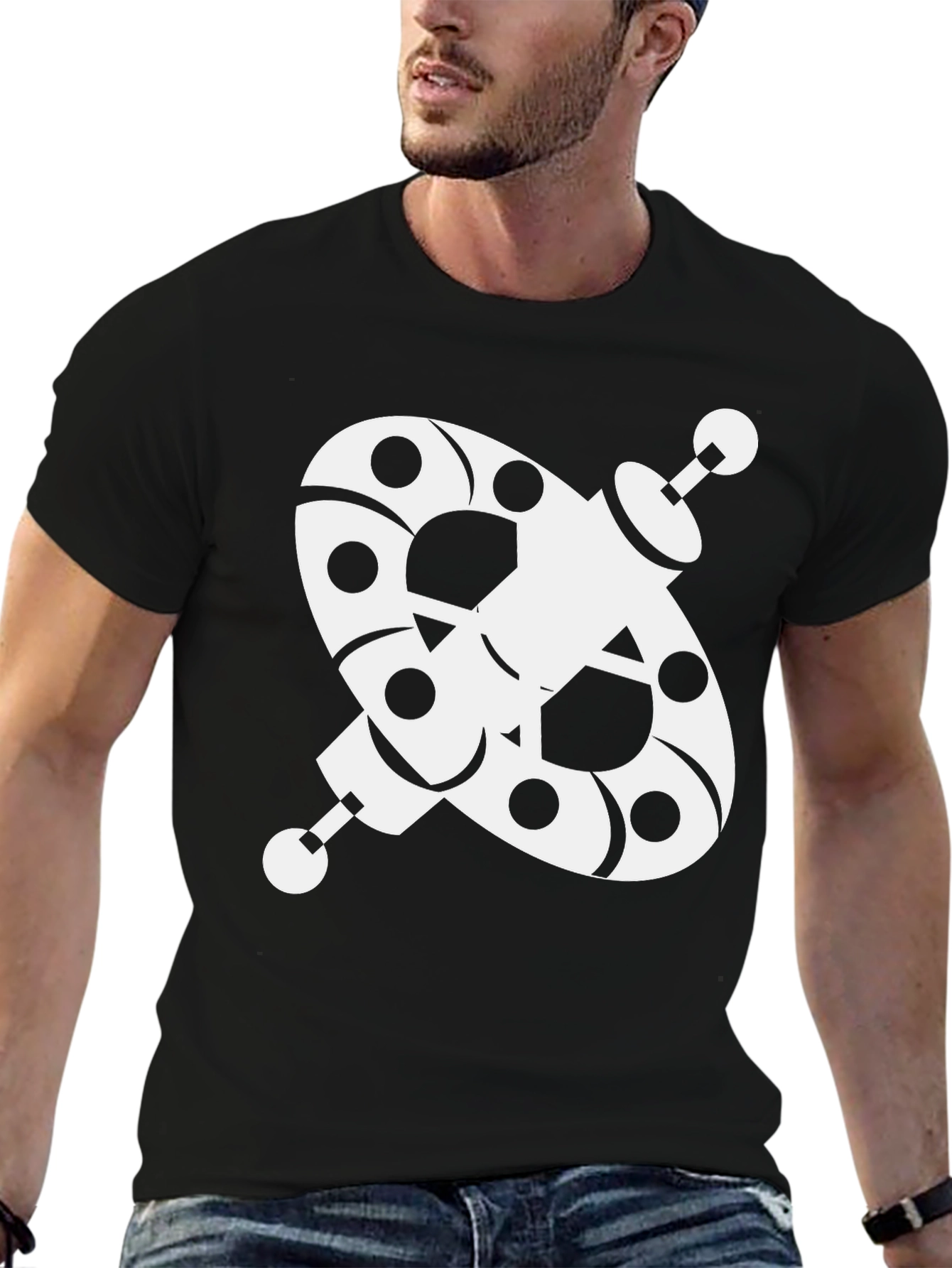 Abstract Spacecraft Graphic Tee
