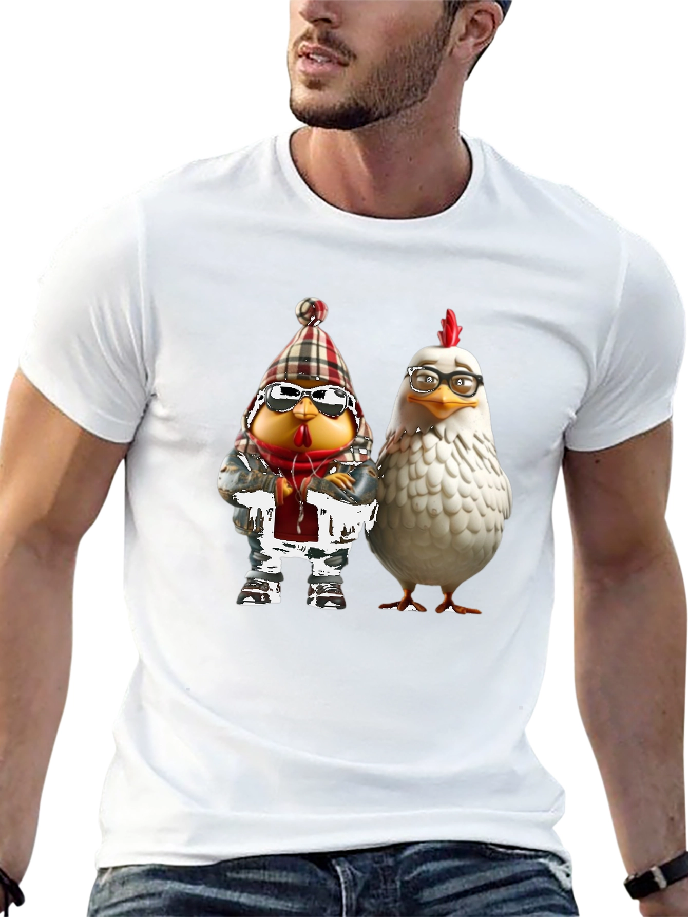 Cool Chicken Graphic Tee