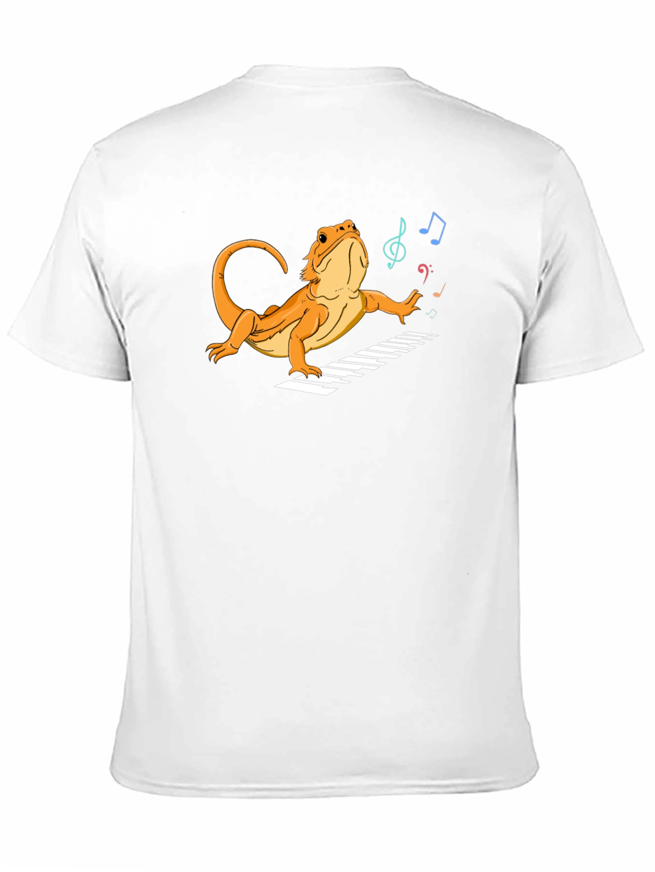 Bearded Dragon Musician T-Shirt