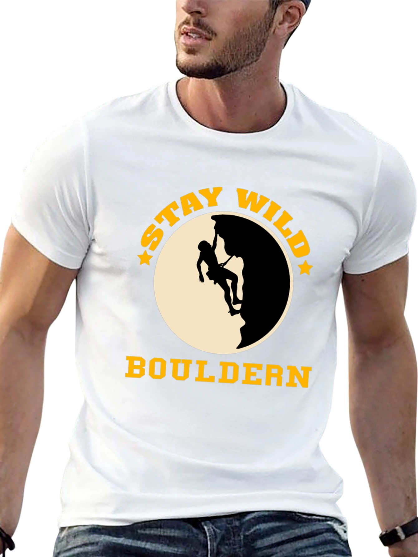 Stay Wild Boulder Climber T-Shirt