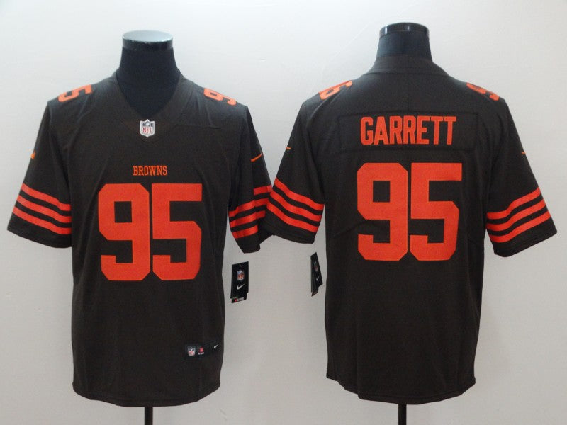 Men's Cleveland Browns Myles Garrett Brown Legend Jerseys