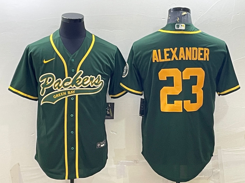 Men's Green Bay Packers Jaire Alexander #23 Green Player Jerseys Joint Edition