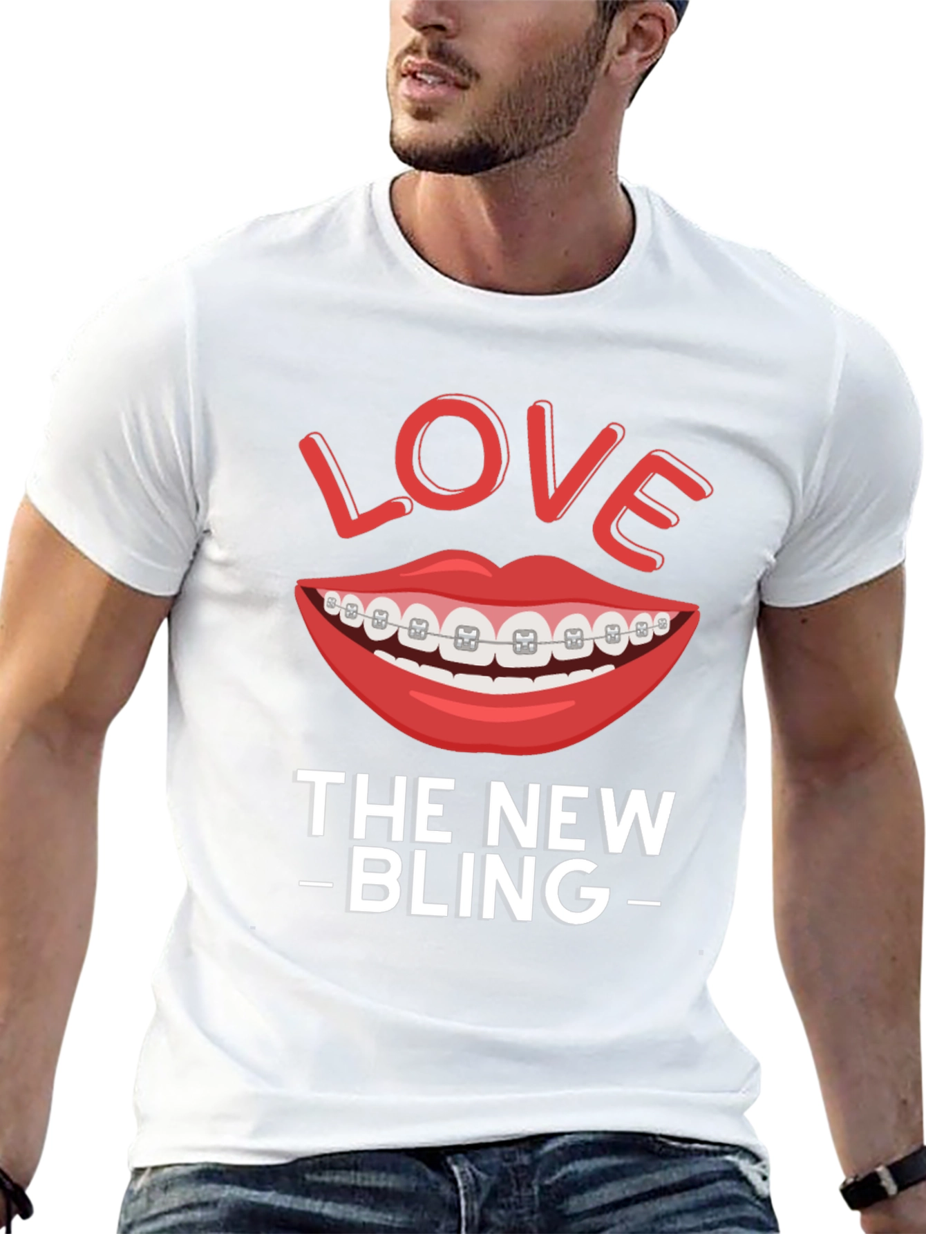 Love The New Bling Braces T-Shirt
