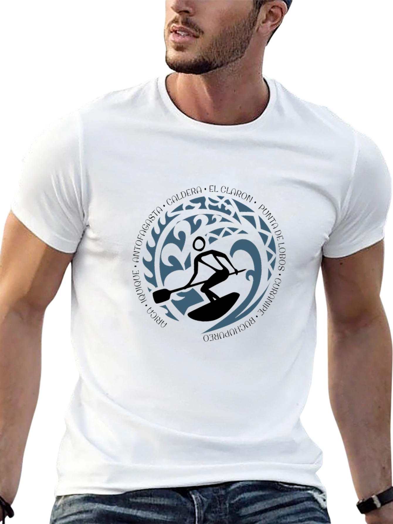Surfer Graphic Tee - Black